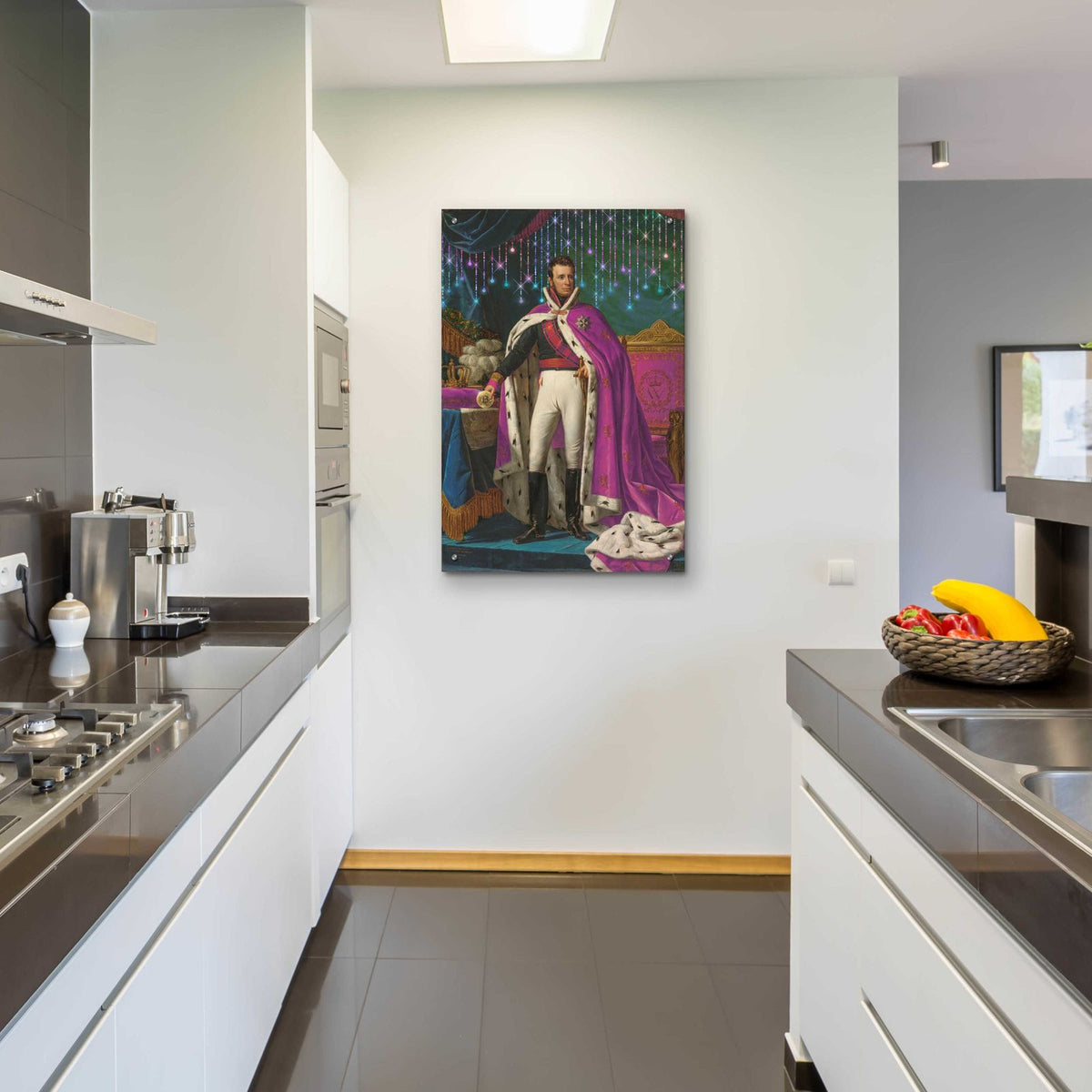 History Meets Future V by Andrea Haase - 24x36 acrylic wall art in a room