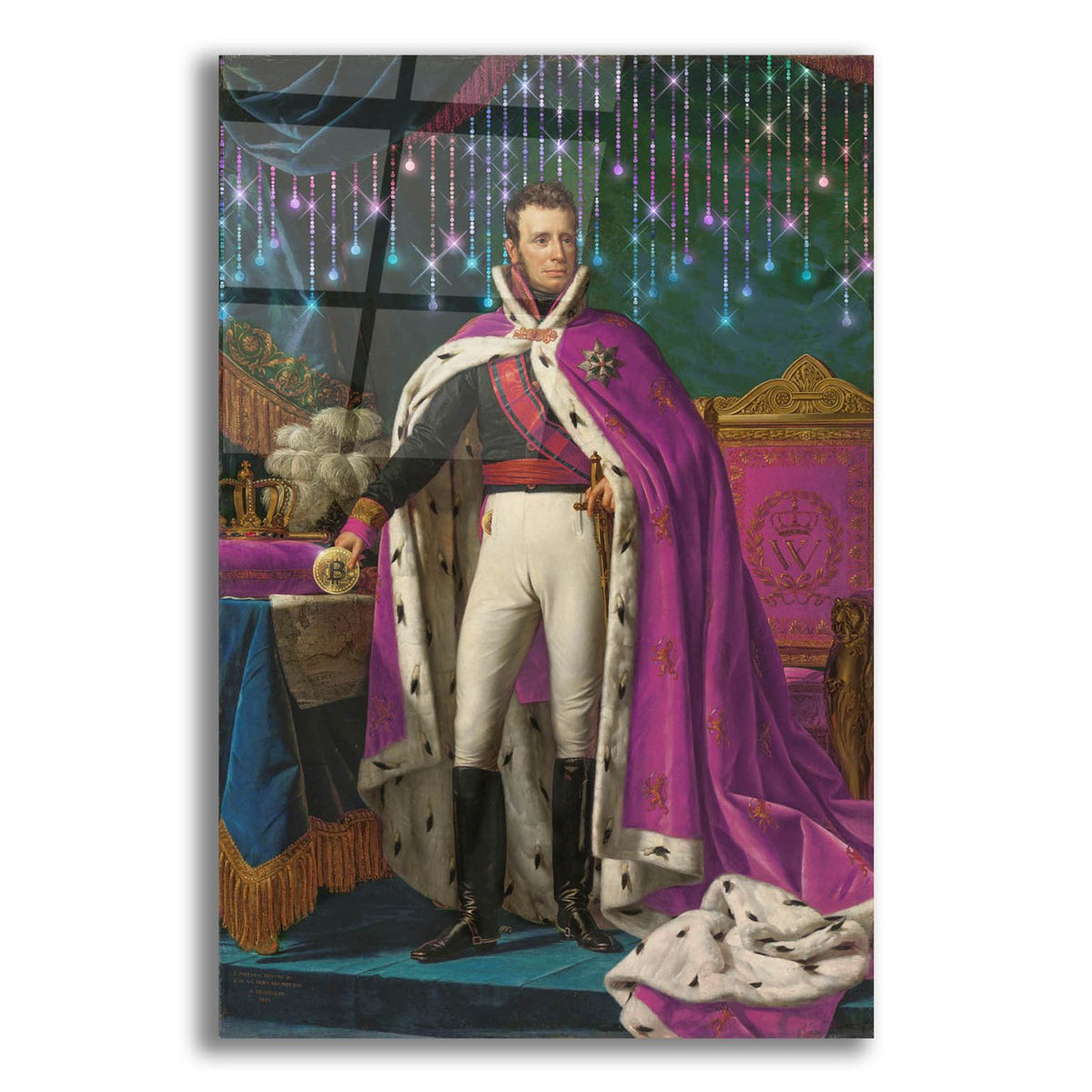 History Meets Future V by Andrea Haase acrylic glass wall art