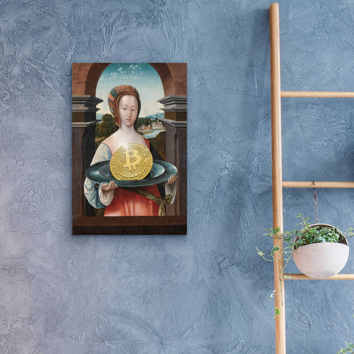 History Meets Future Vi by Andrea Haase - 16x24 acrylic wall art in a room