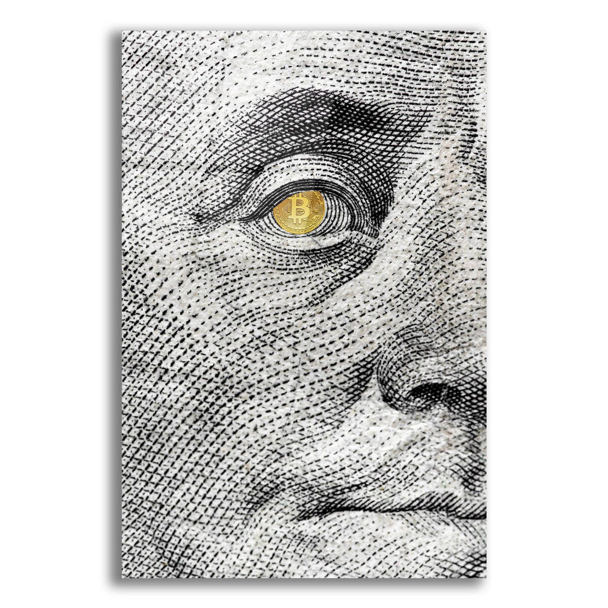 Money Rules The World by Andrea Haase acrylic glass wall art
