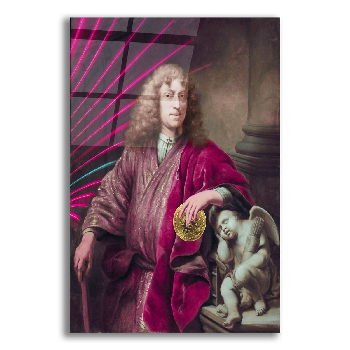 History Meets Future I by Andrea Haase acrylic glass wall art