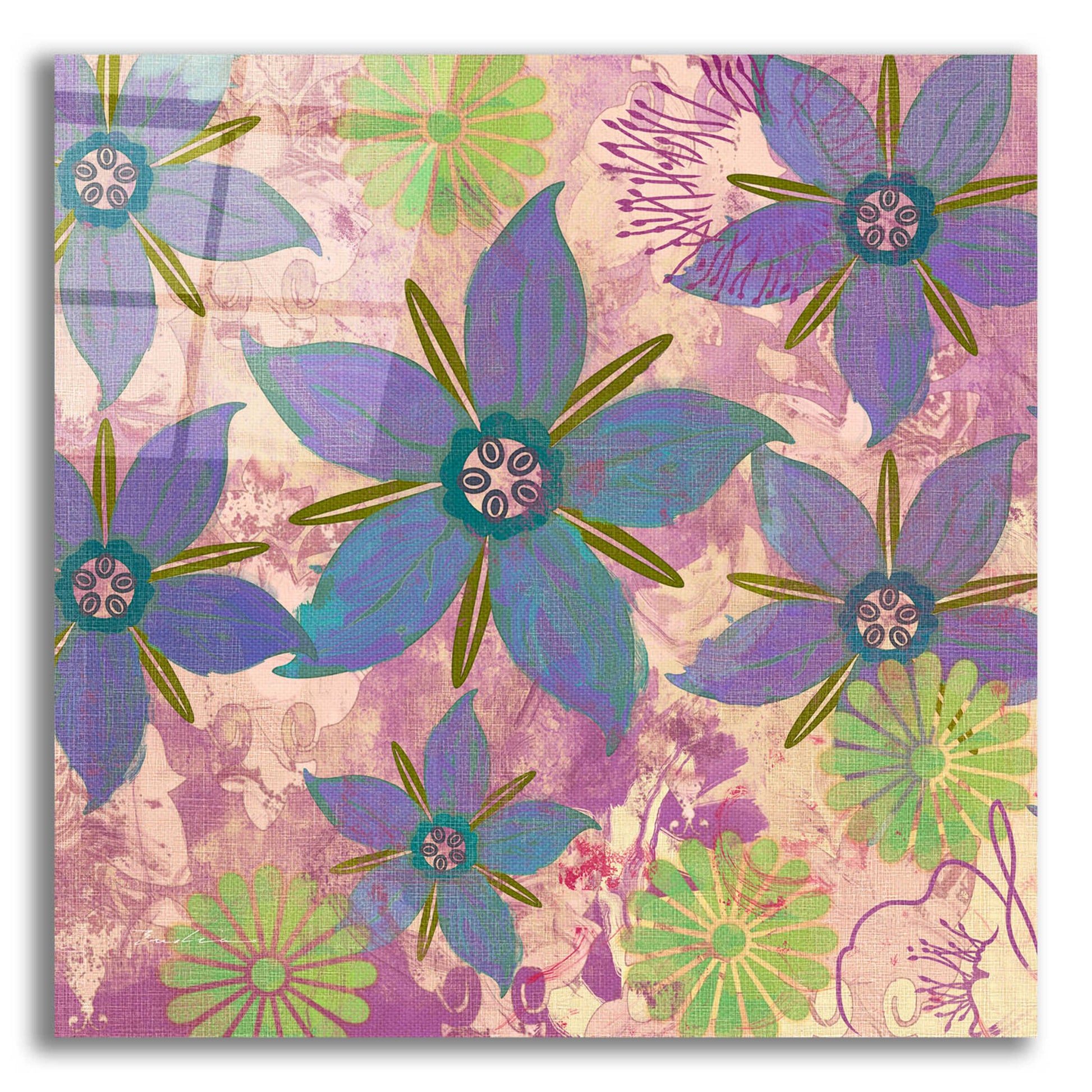 Epic Art 'Borage Sprites Of Sagrada' by Evelia Designs Acrylic Glass Wall Art