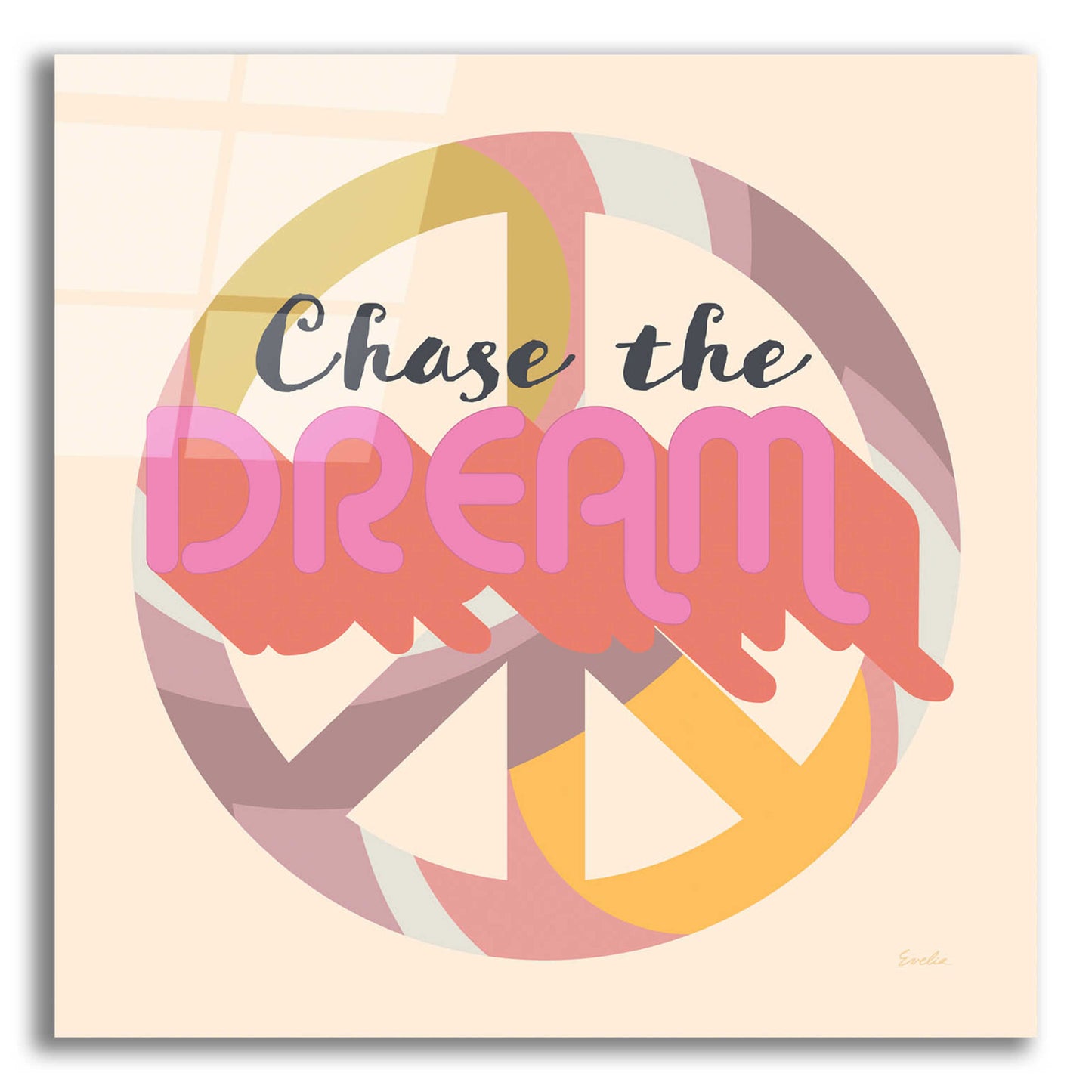 Epic Art 'Chase The Dream' by Evelia Designs Acrylic Glass Wall Art