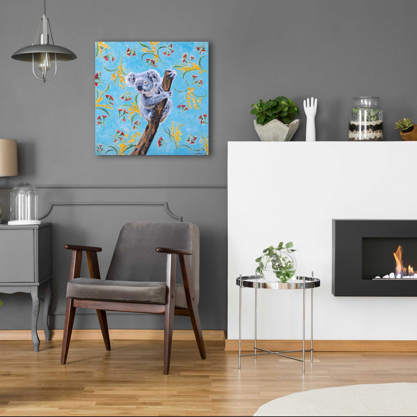 Epic Art 'Koala by Alana Clumeck Acrylic Glass Wall Art,24x24