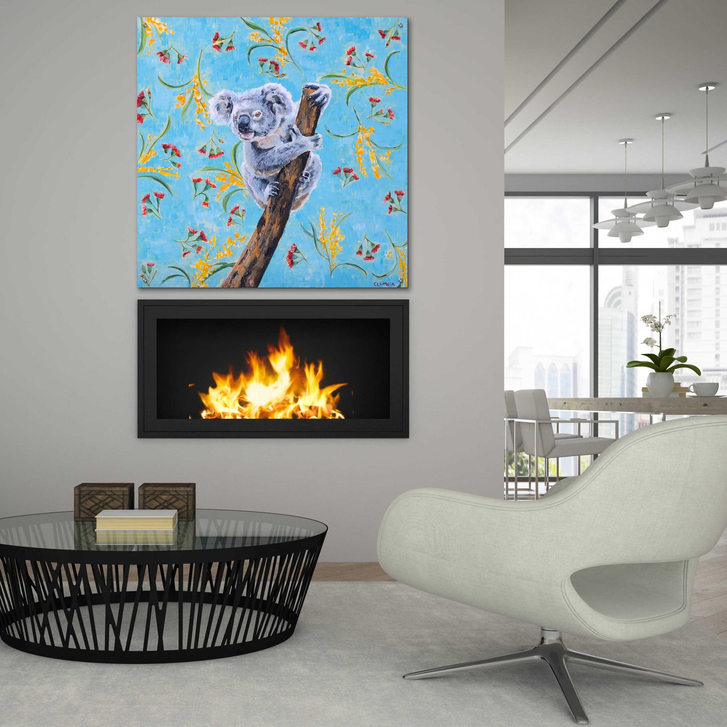 Epic Art 'Koala by Alana Clumeck Acrylic Glass Wall Art,36x36