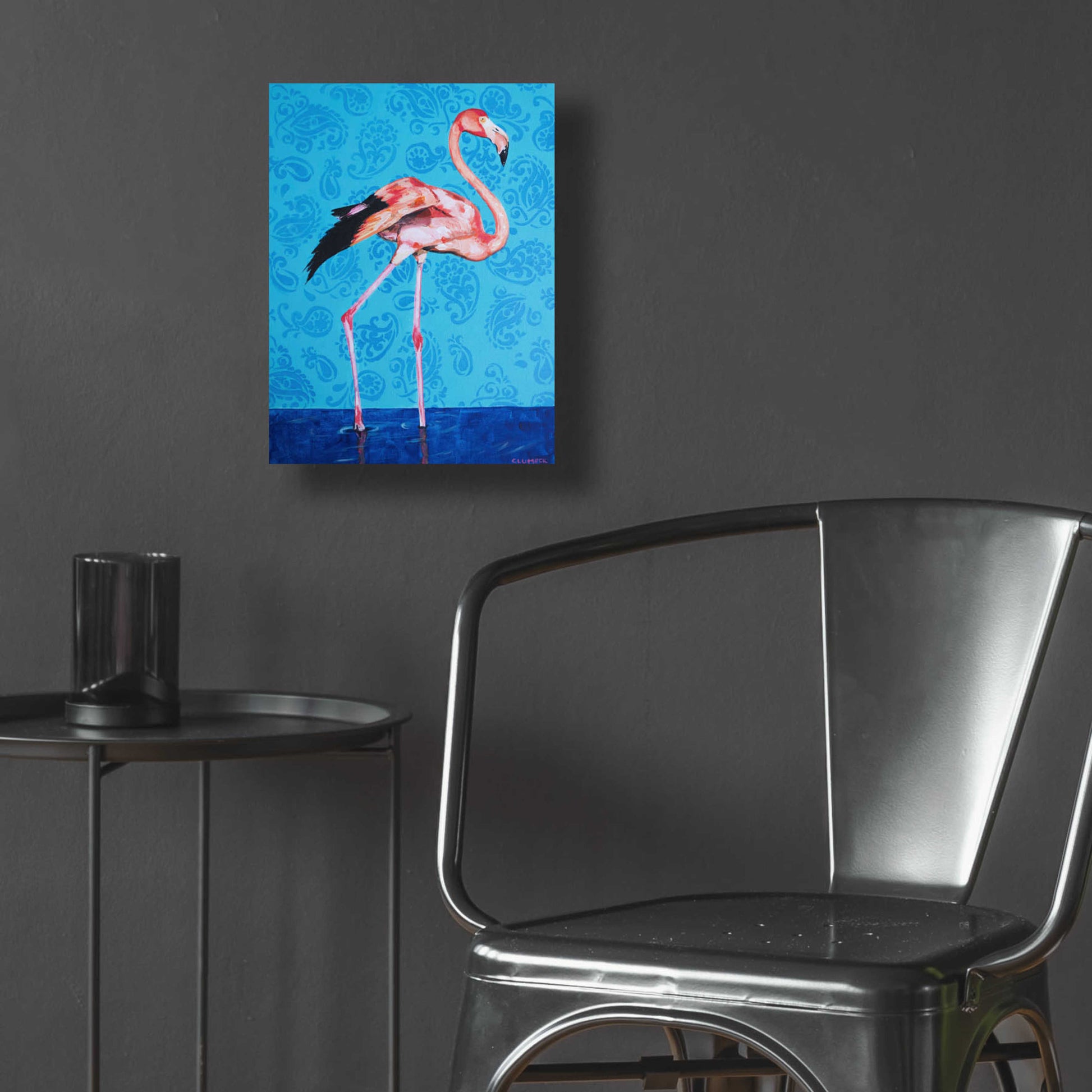 Epic Art 'Flamingo by Alana Clumeck Acrylic Glass Wall Art,12x16