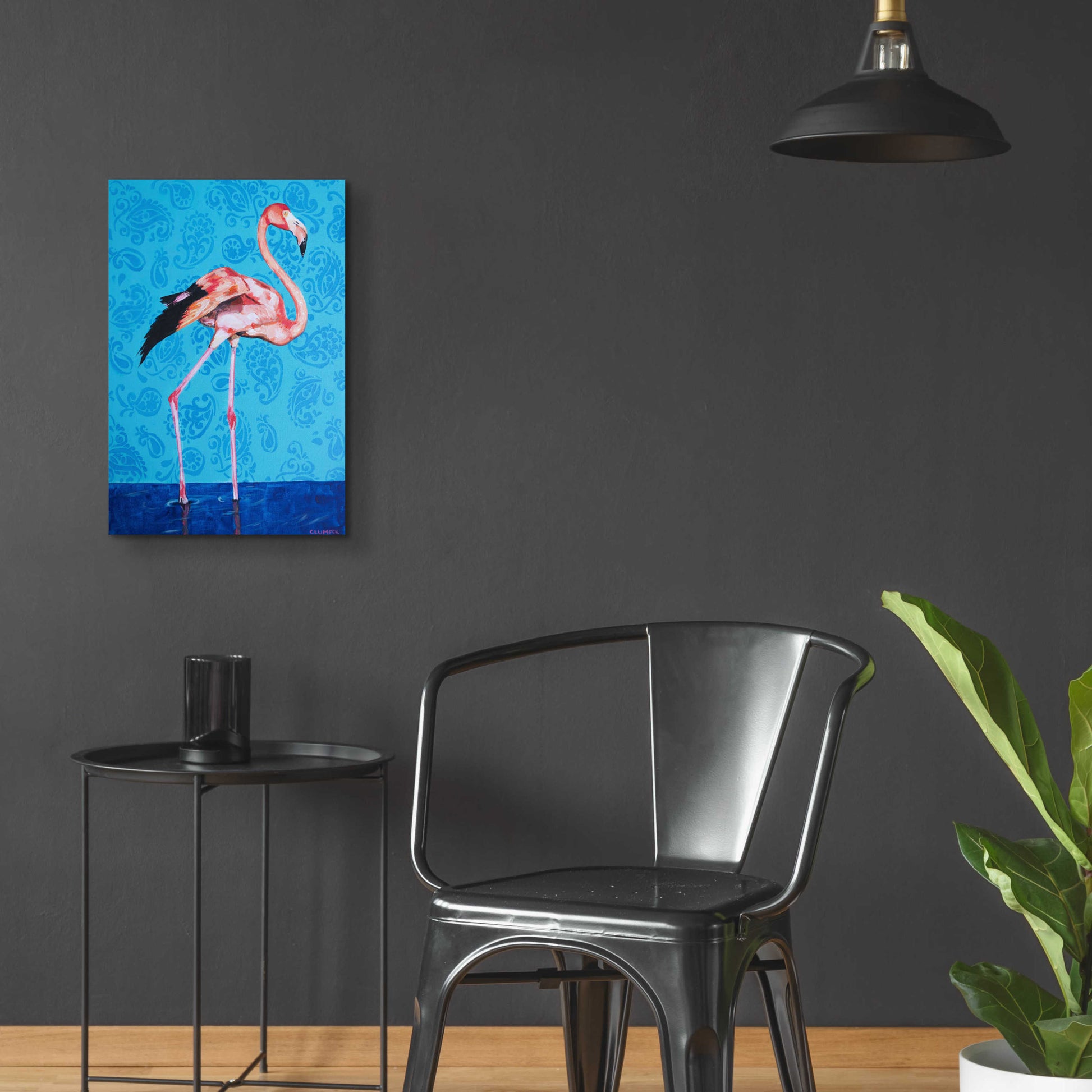 Epic Art 'Flamingo by Alana Clumeck Acrylic Glass Wall Art,16x24