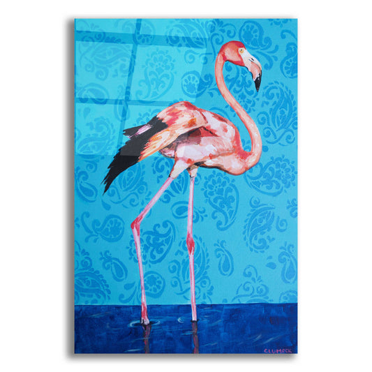Epic Art 'Flamingo by Alana Clumeck Acrylic Glass Wall Art