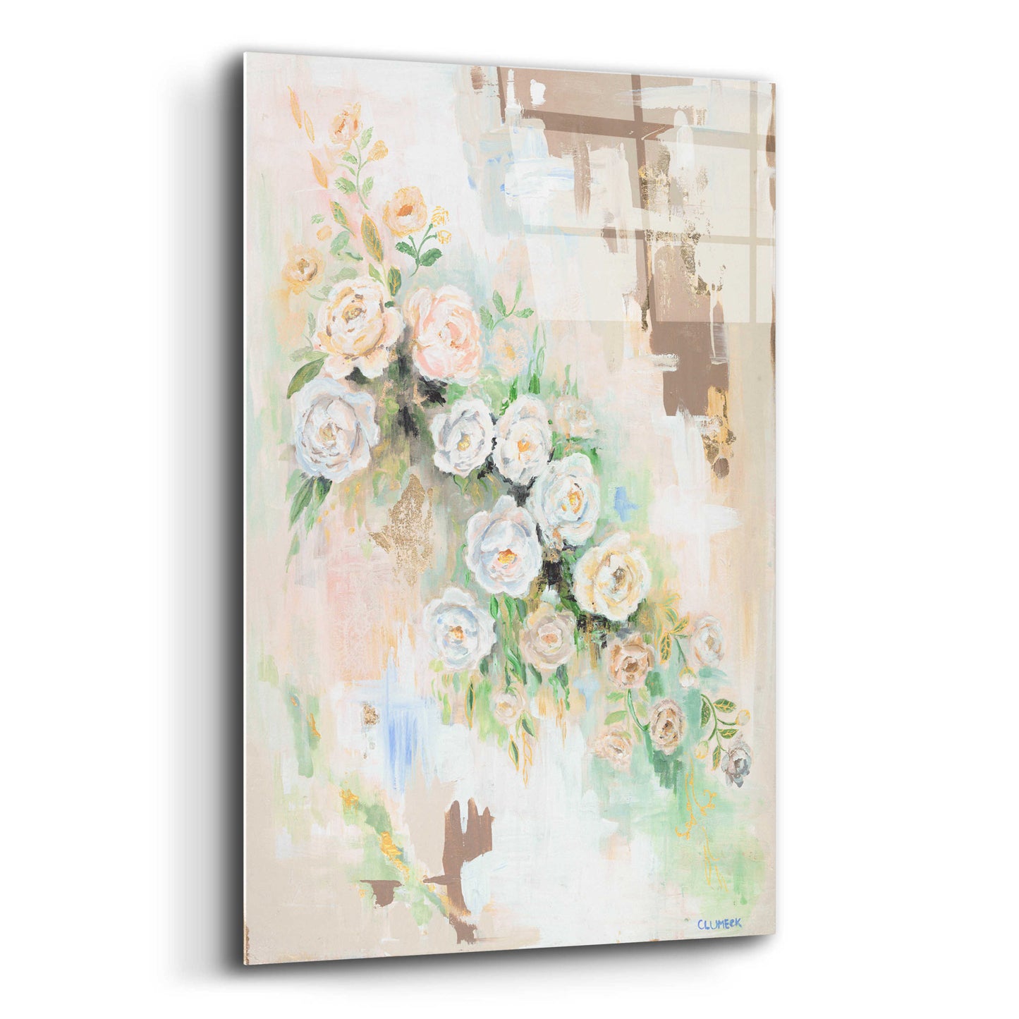 Epic Art 'Spring Flowers by Alana Clumeck Acrylic Glass Wall Art,12x16