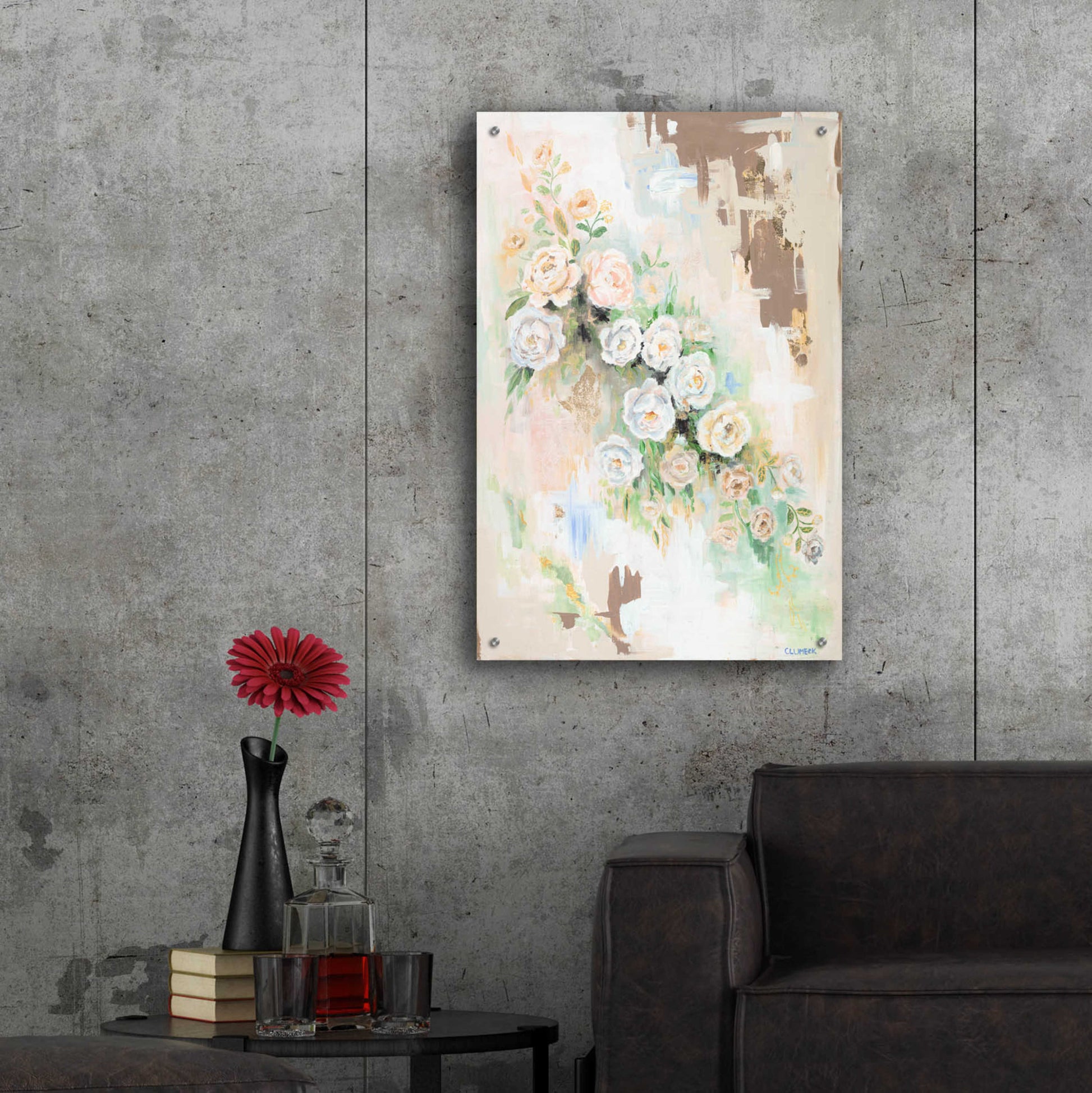 Epic Art 'Spring Flowers by Alana Clumeck Acrylic Glass Wall Art,24x36