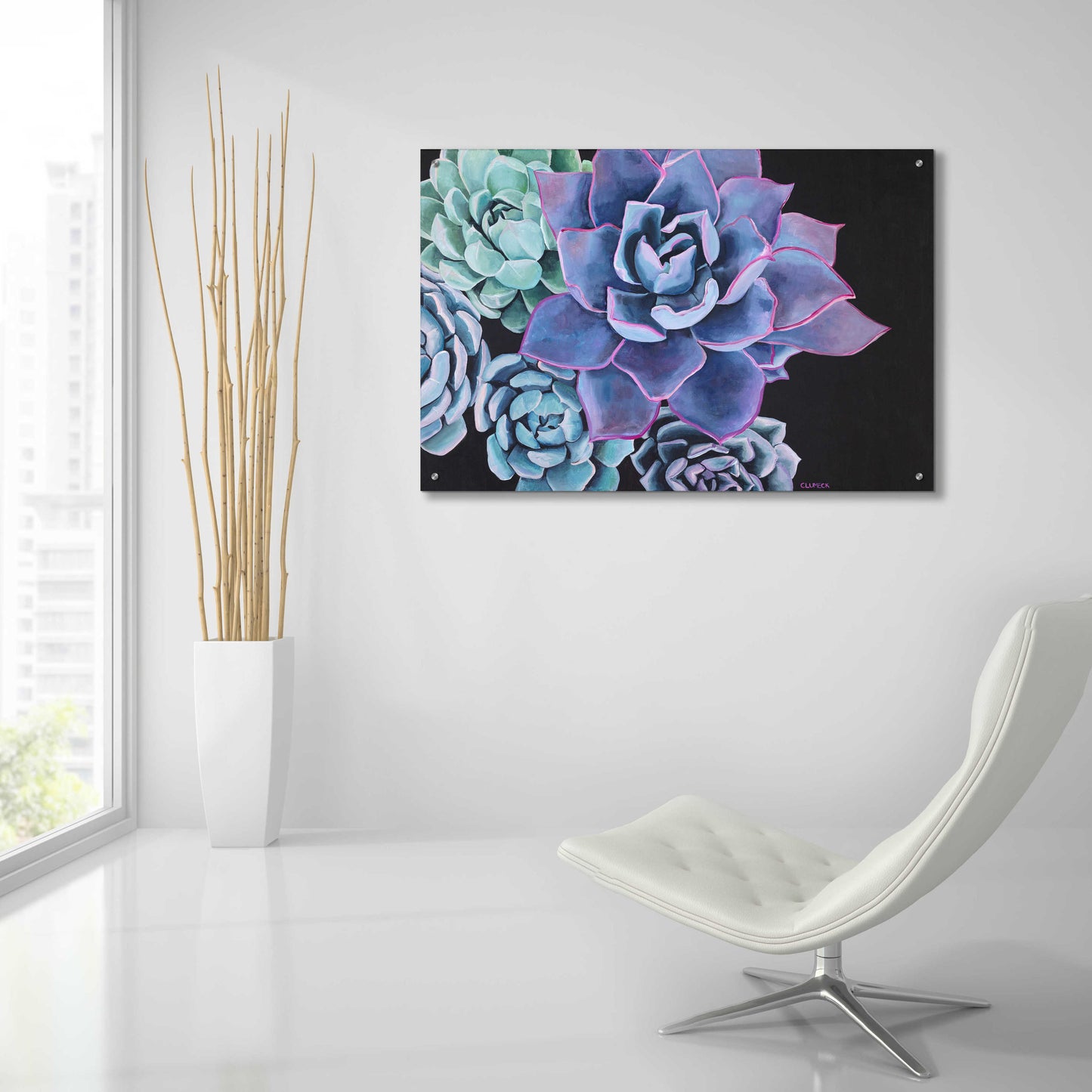 Epic Art 'Abundance by Alana Clumeck Acrylic Glass Wall Art,36x24