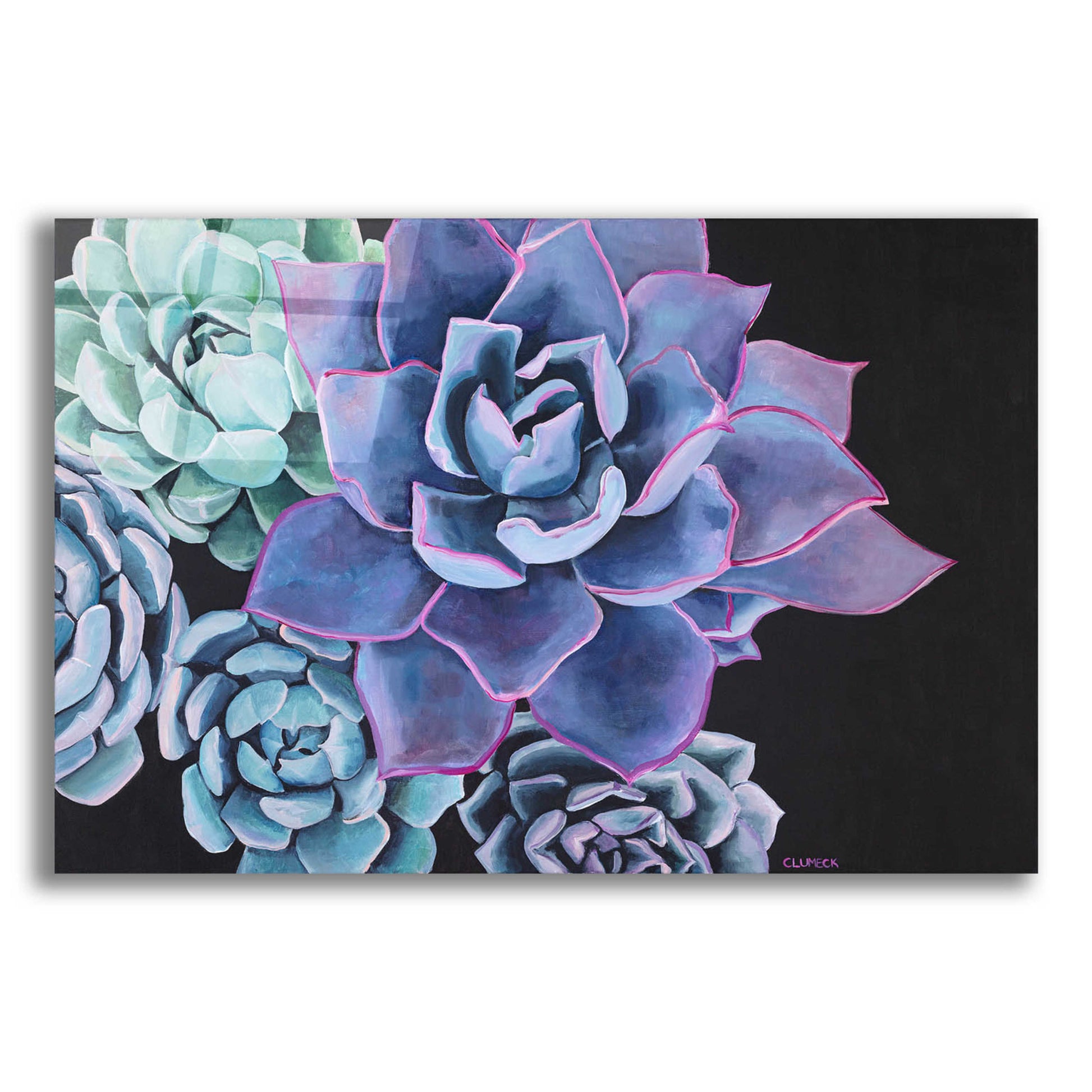 Epic Art 'Abundance by Alana Clumeck Acrylic Glass Wall Art