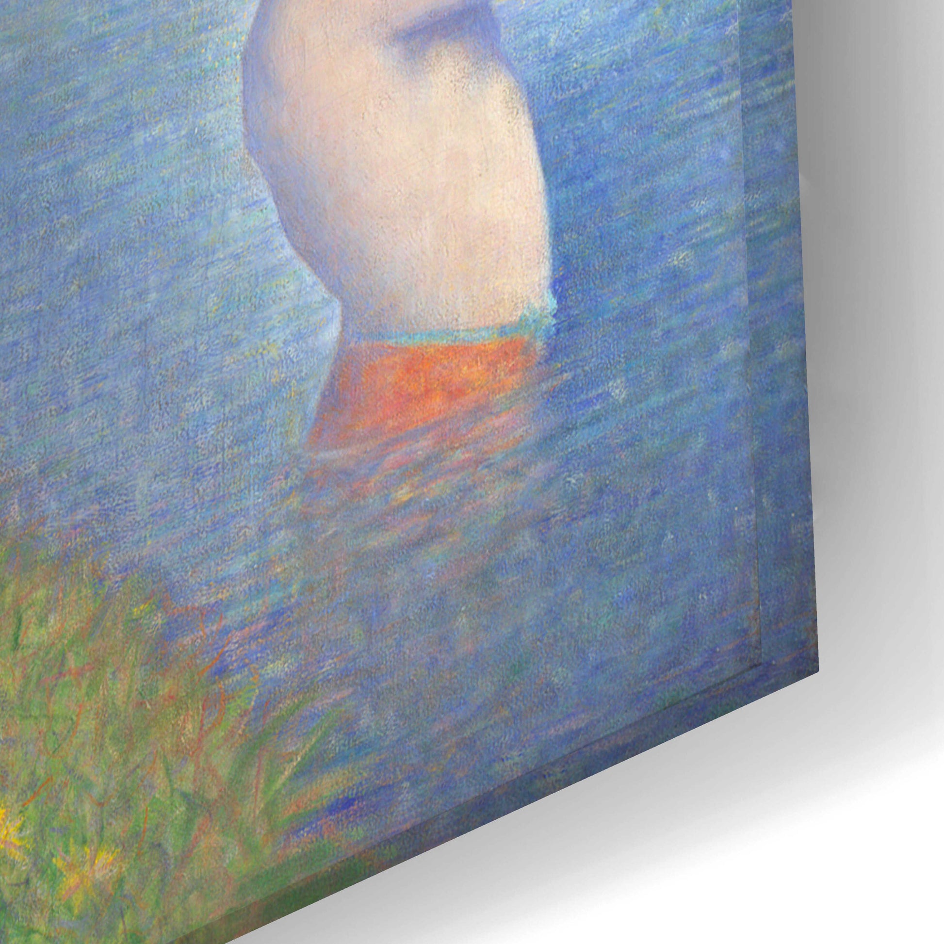 Epic Art 'Bathers At Asnieres' by Georges Seurat, Acrylic Glass Wall Art,24x16