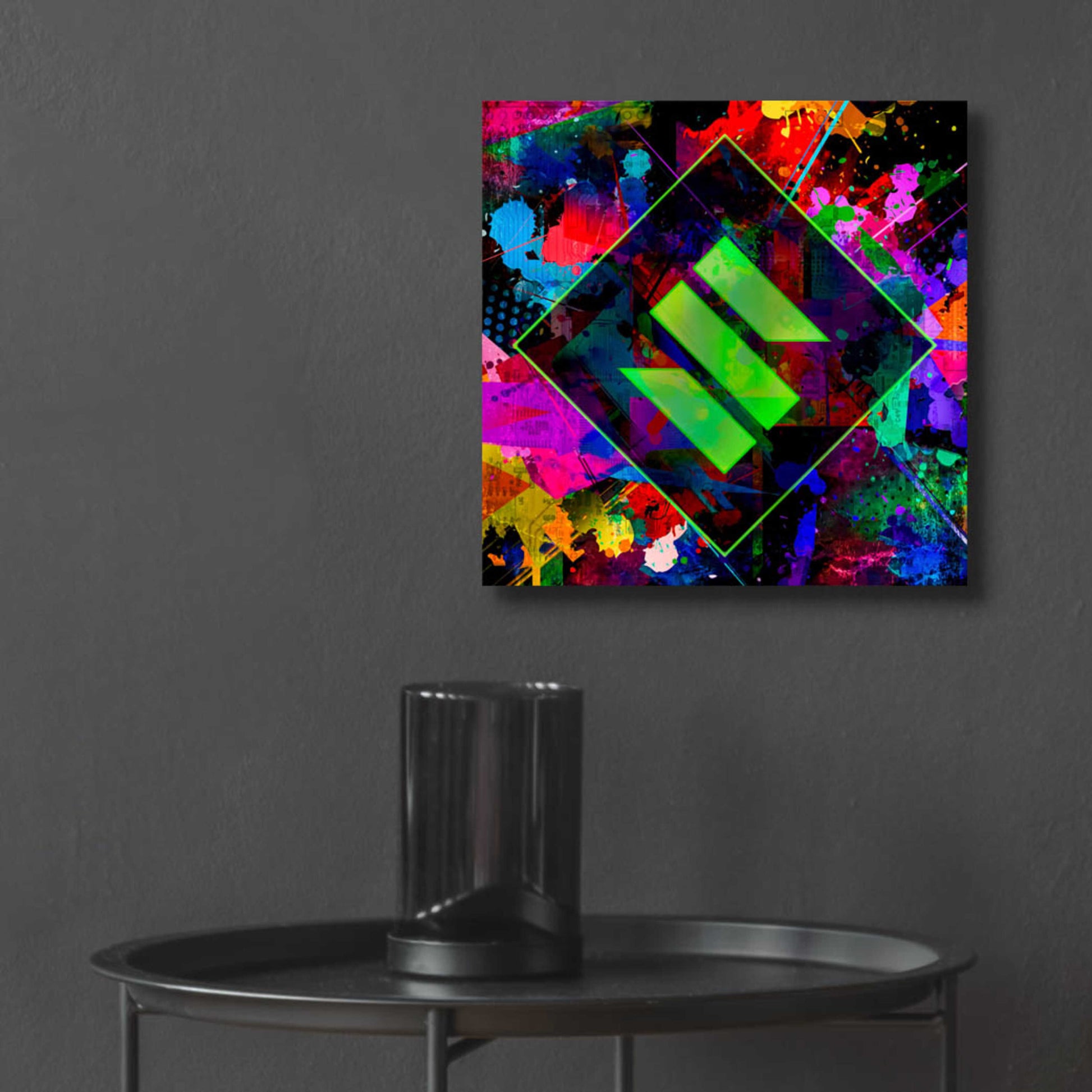 Epic Art 'SENT Crypto' by Epic Art Portfolio, Acrylic Glass Wall Art,12x12