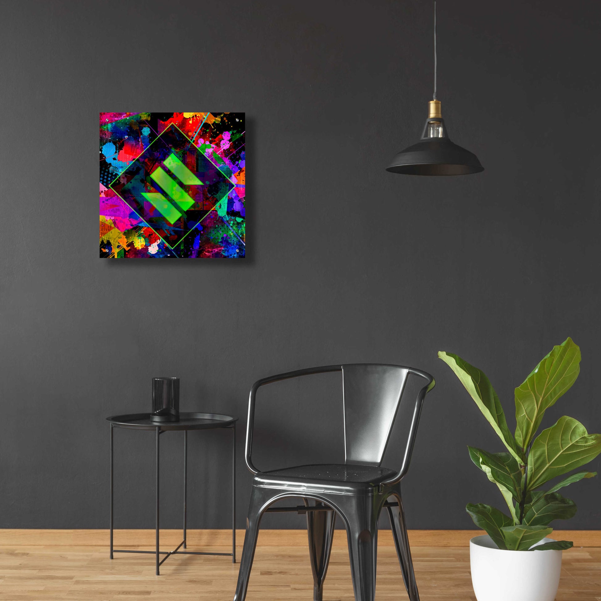 Epic Art 'SENT Crypto' by Epic Art Portfolio, Acrylic Glass Wall Art,24x24