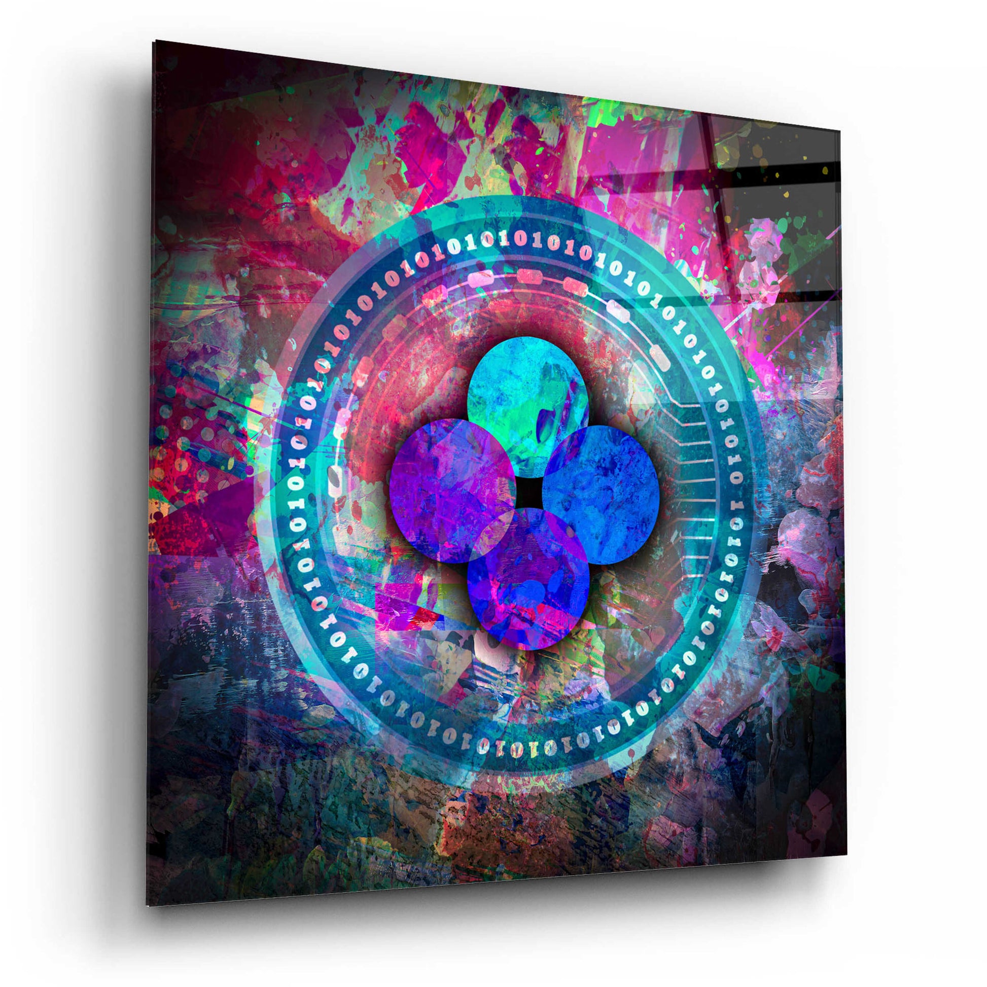 Epic Art 'OKB Crypto' by Epic Art Portfolio, Acrylic Glass Wall Art,12x12