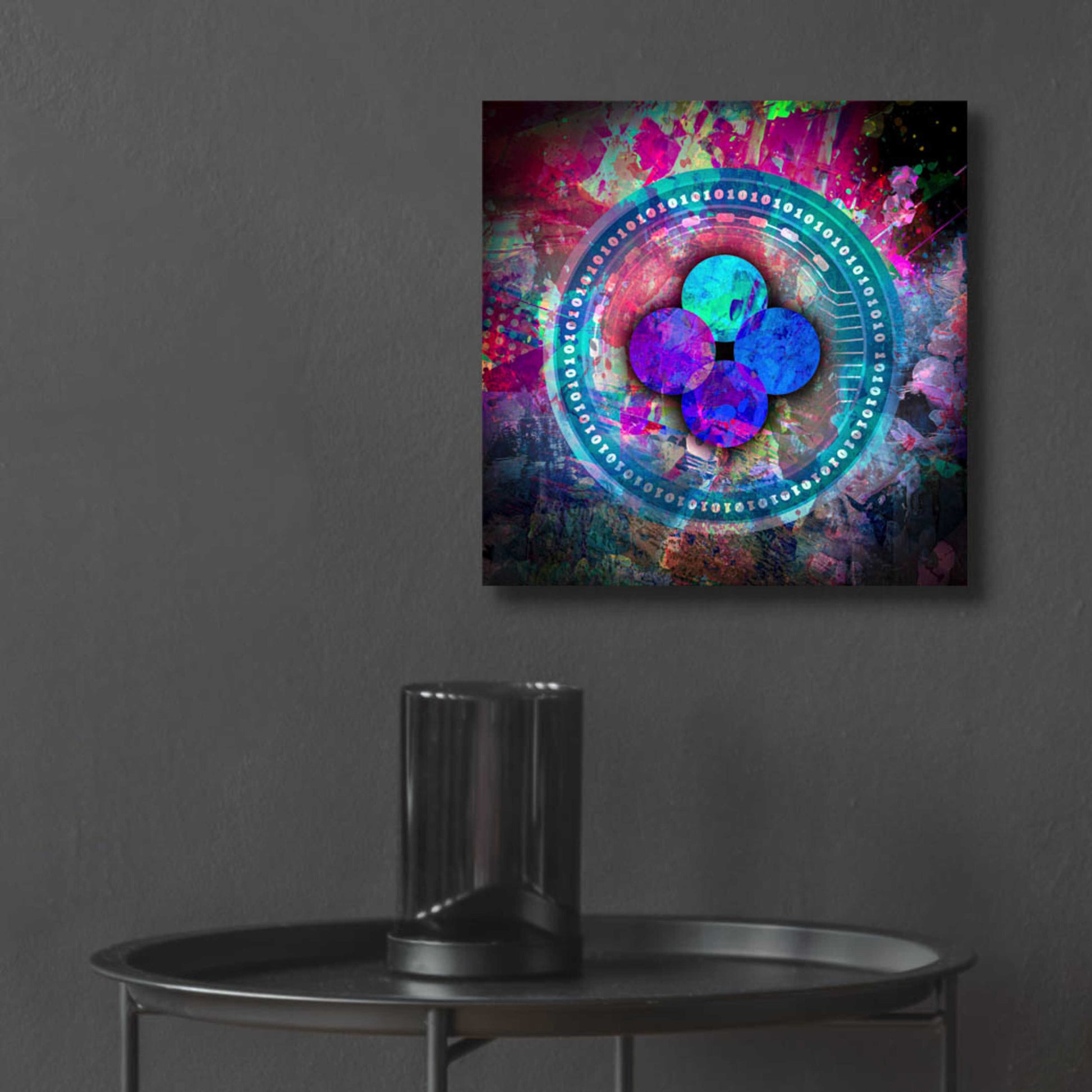 Epic Art 'OKB Crypto' by Epic Art Portfolio, Acrylic Glass Wall Art,12x12