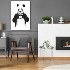 All You Need Is Love by Balazs Solti - 24x36 acrylic wall art in a room