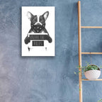 Rebel Dog by Balazs Solti - 16x24 acrylic wall art in a room