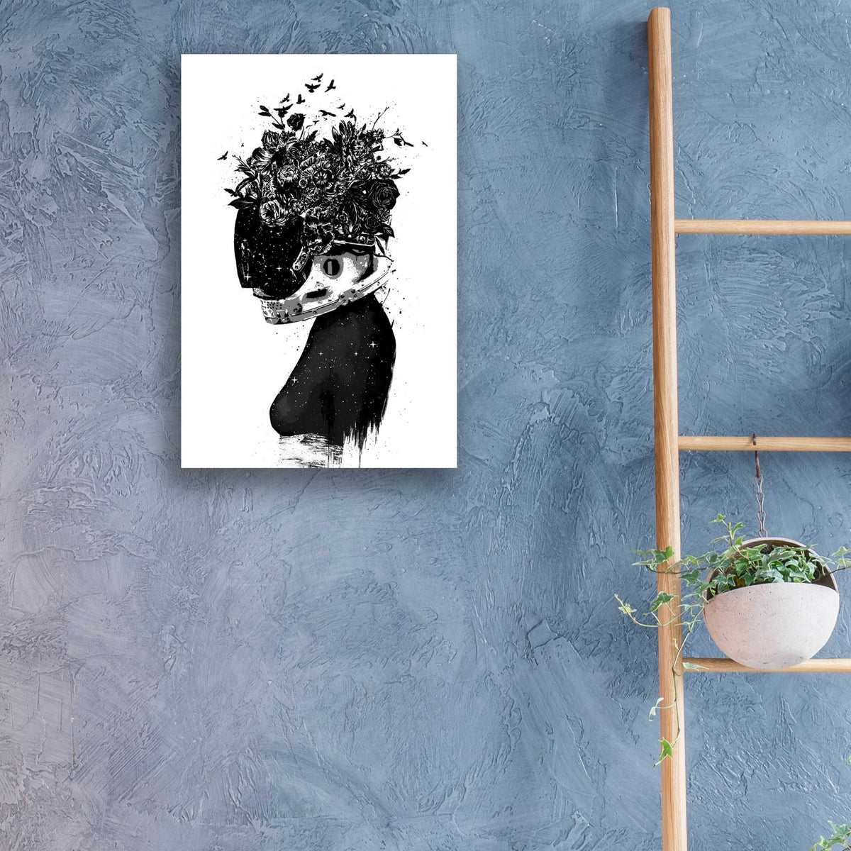 Epic Art 'Hybrid Girl' by Balazs Solti, Acrylic Glass Wall Art,16x24