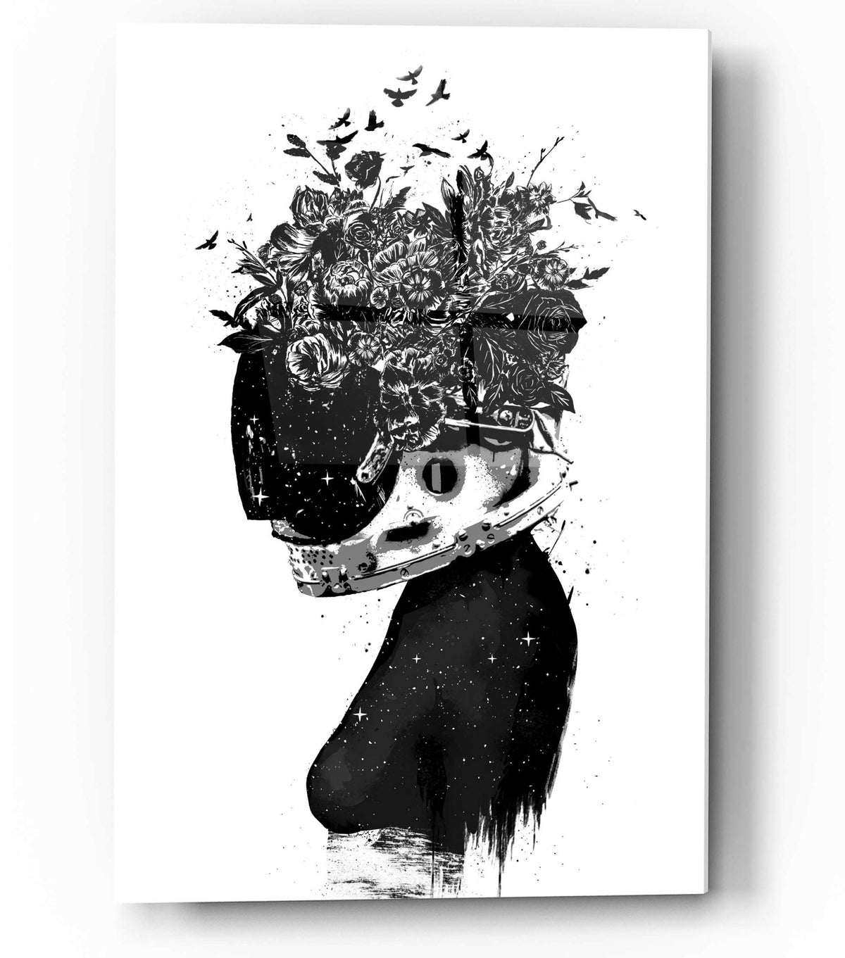 Epic Art 'Hybrid Girl' by Balazs Solti, Acrylic Glass Wall Art