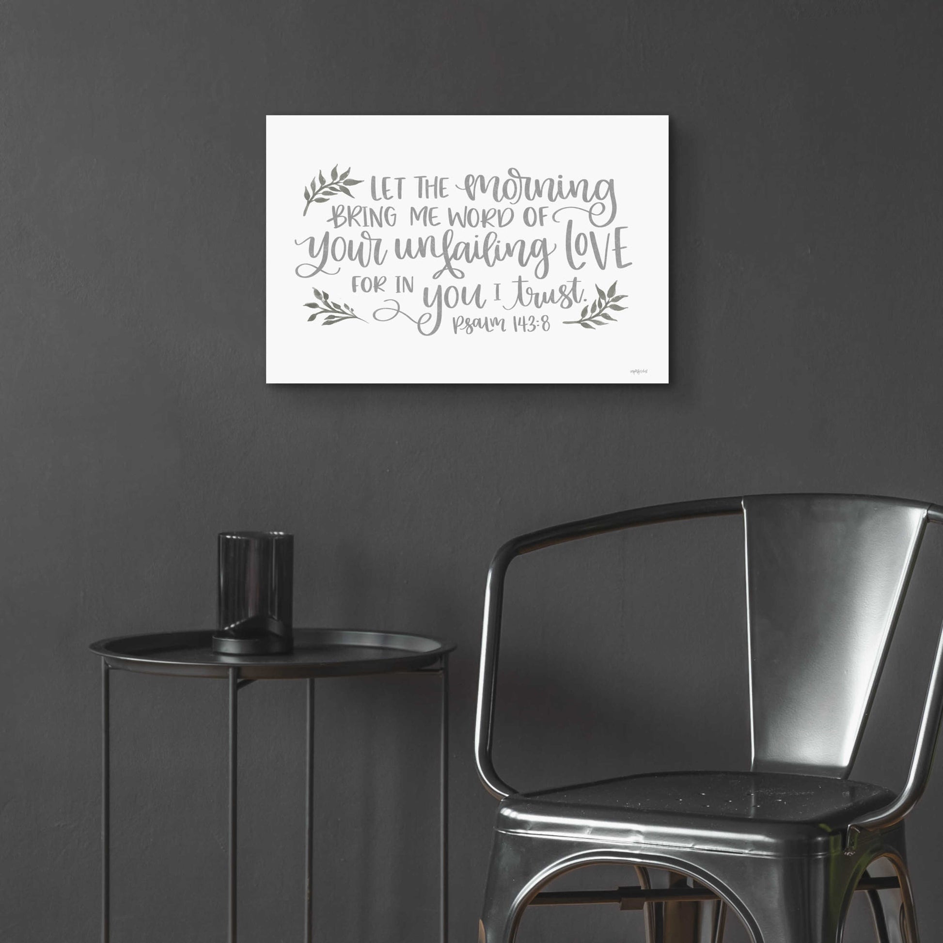 Epic Art 'Your Unfailing Love' by Imperfect Dust, Acrylic Glass Wall Art,24x16