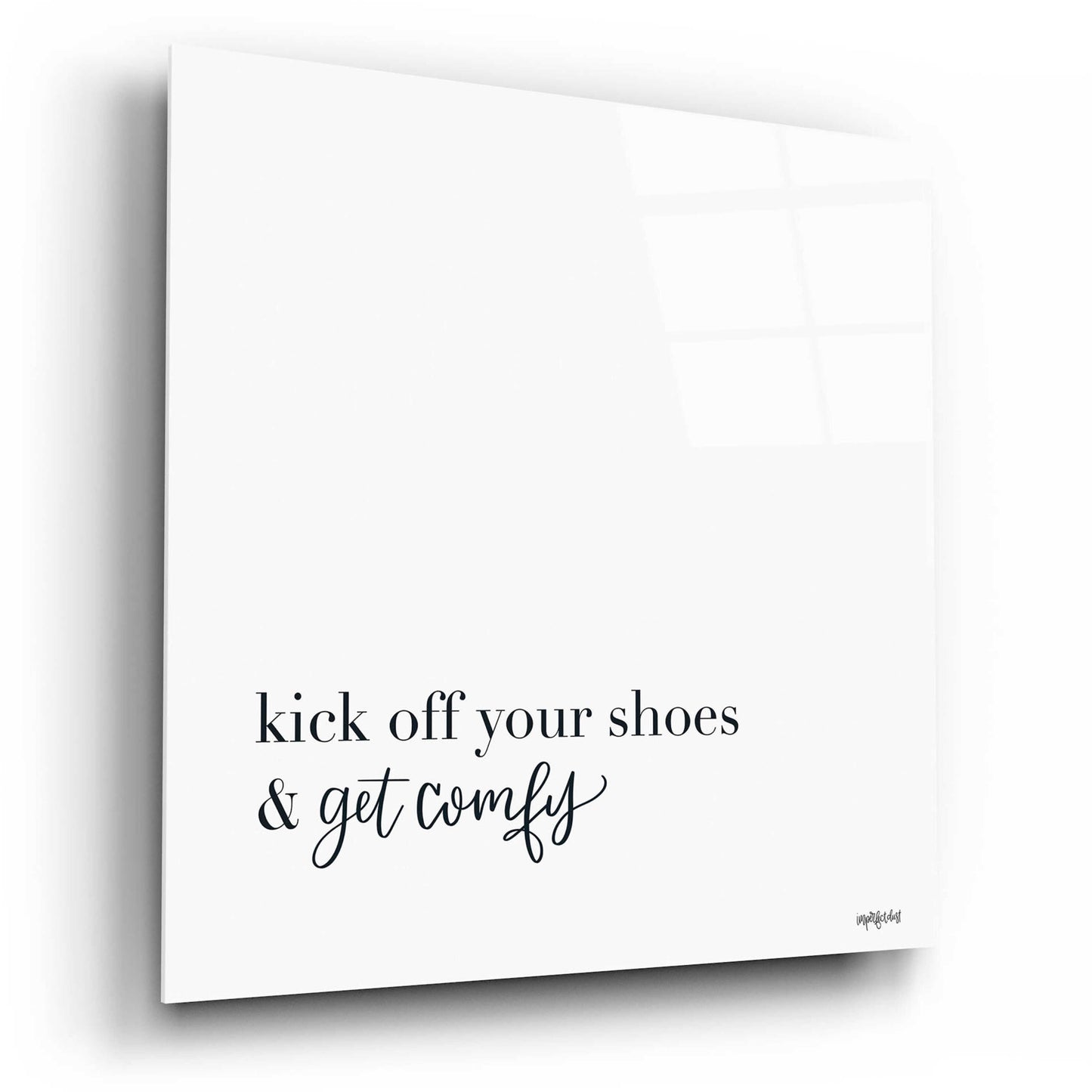 Epic Art 'Kick Off Your Shoes' by Imperfect Dust, Acrylic Glass Wall Art,12x12