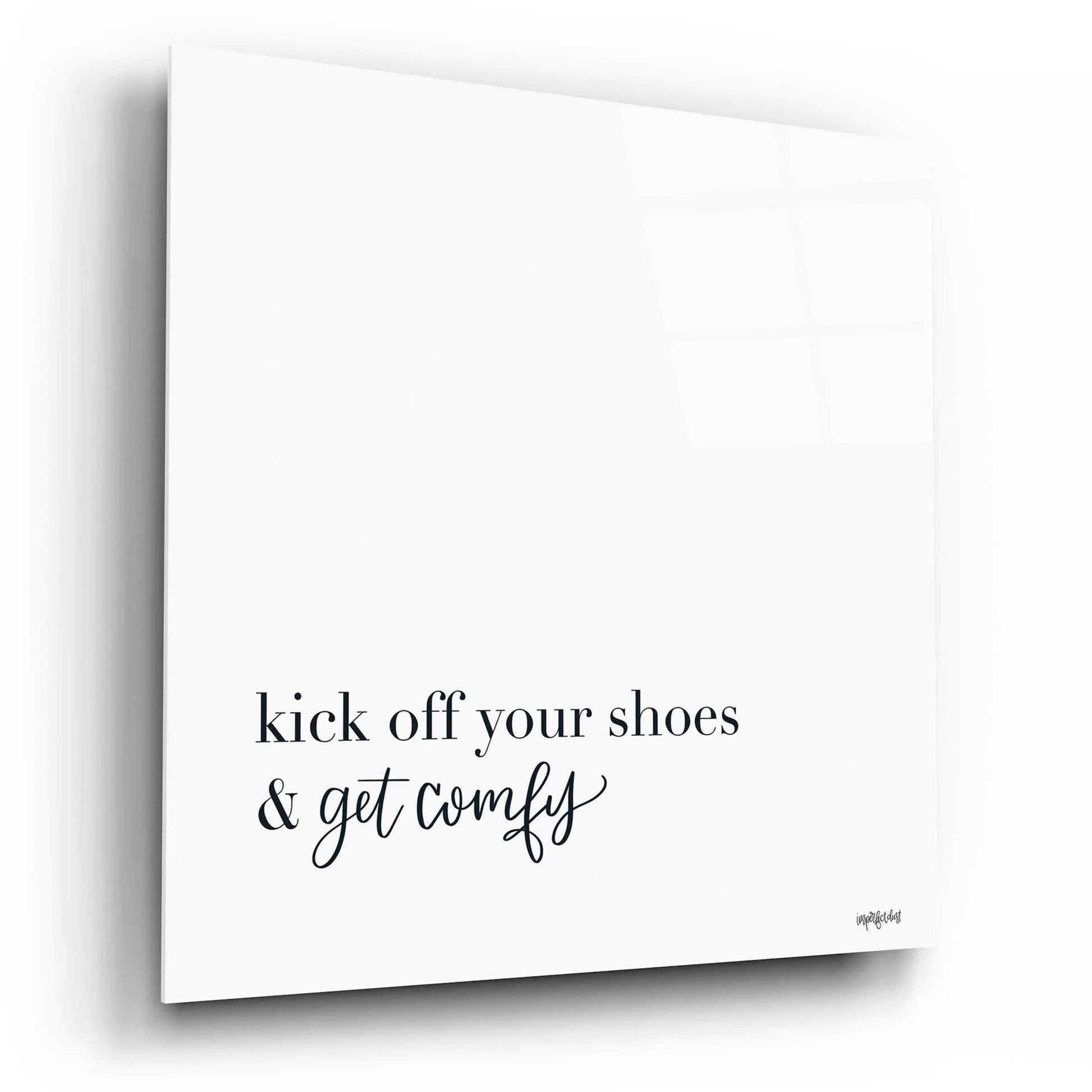 Epic Art 'Kick Off Your Shoes' by Imperfect Dust, Acrylic Glass Wall Art,12x12