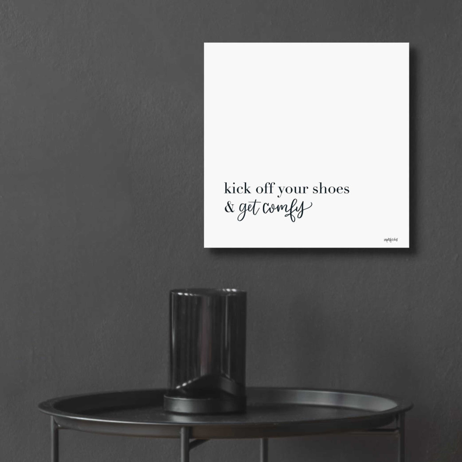 Epic Art 'Kick Off Your Shoes' by Imperfect Dust, Acrylic Glass Wall Art,12x12