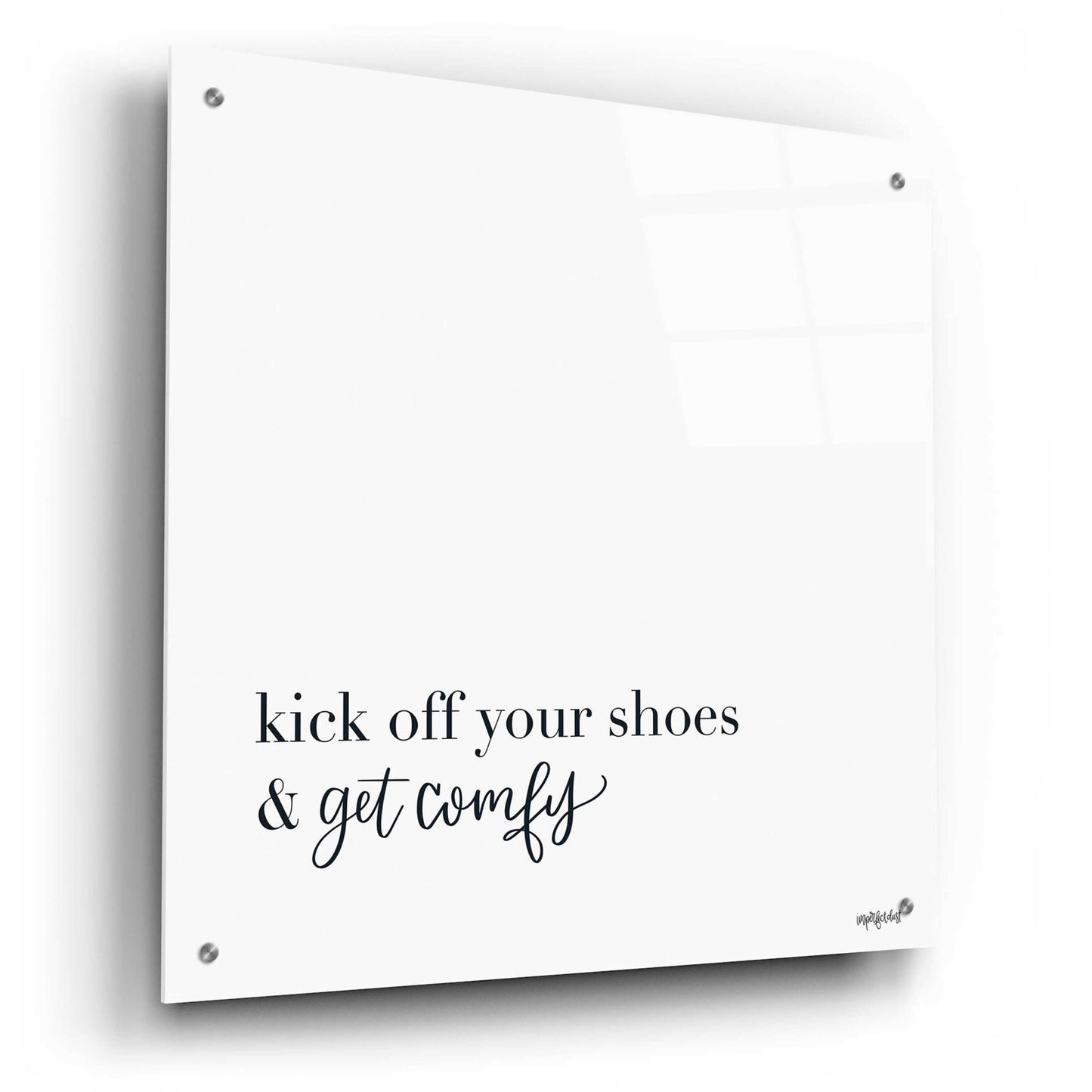 Epic Art 'Kick Off Your Shoes' by Imperfect Dust, Acrylic Glass Wall Art,24x24