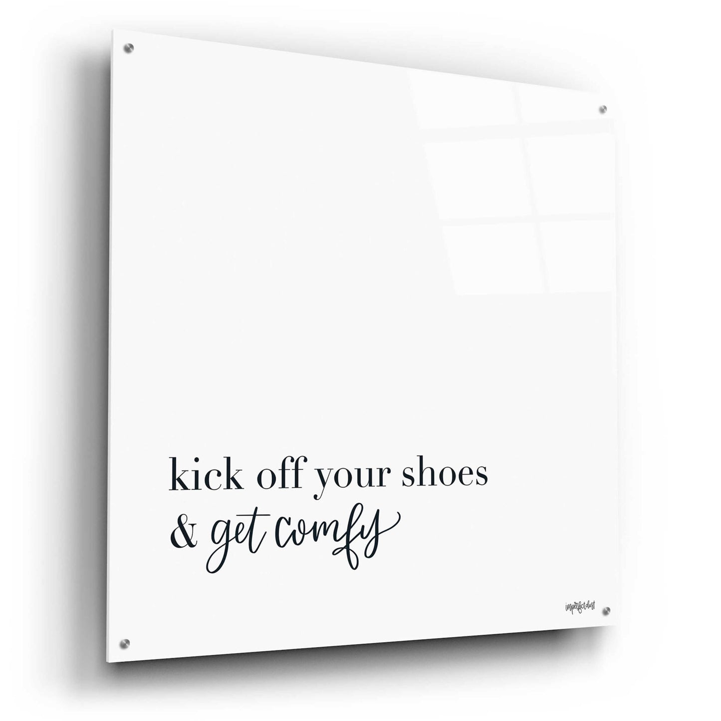 Epic Art 'Kick Off Your Shoes' by Imperfect Dust, Acrylic Glass Wall Art,36x36