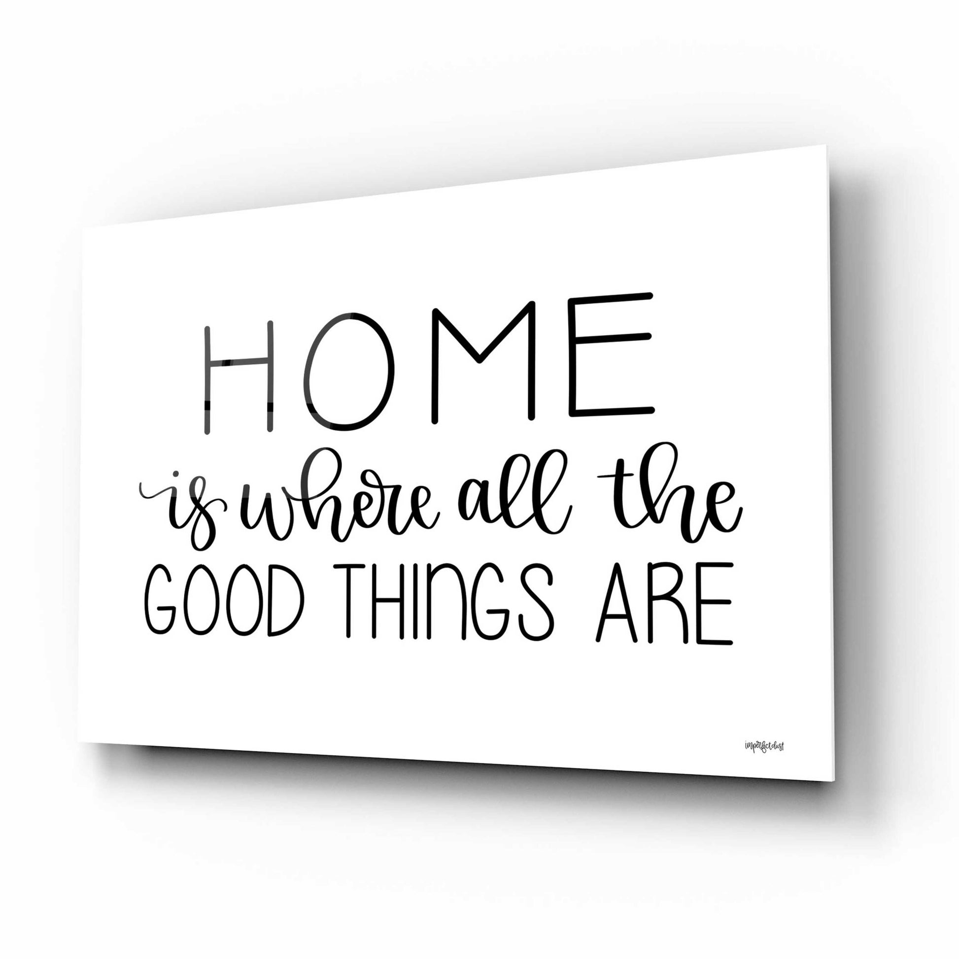 Epic Art 'Where The Good Things Are' by Imperfect Dust, Acrylic Glass Wall Art,16x12