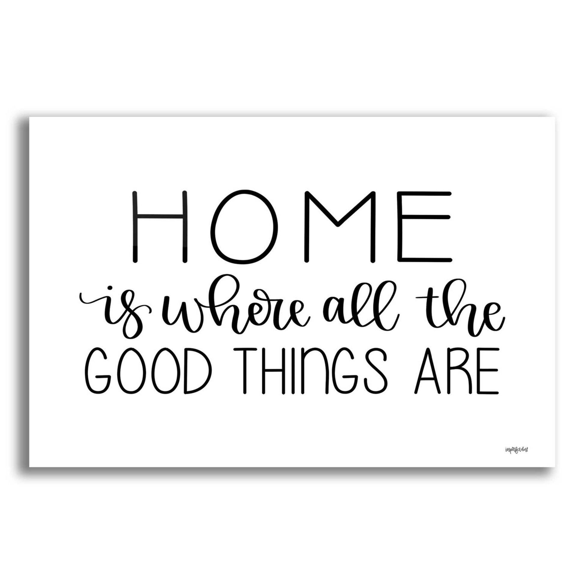 Epic Art 'Where The Good Things Are' by Imperfect Dust, Acrylic Glass Wall Art,16x12