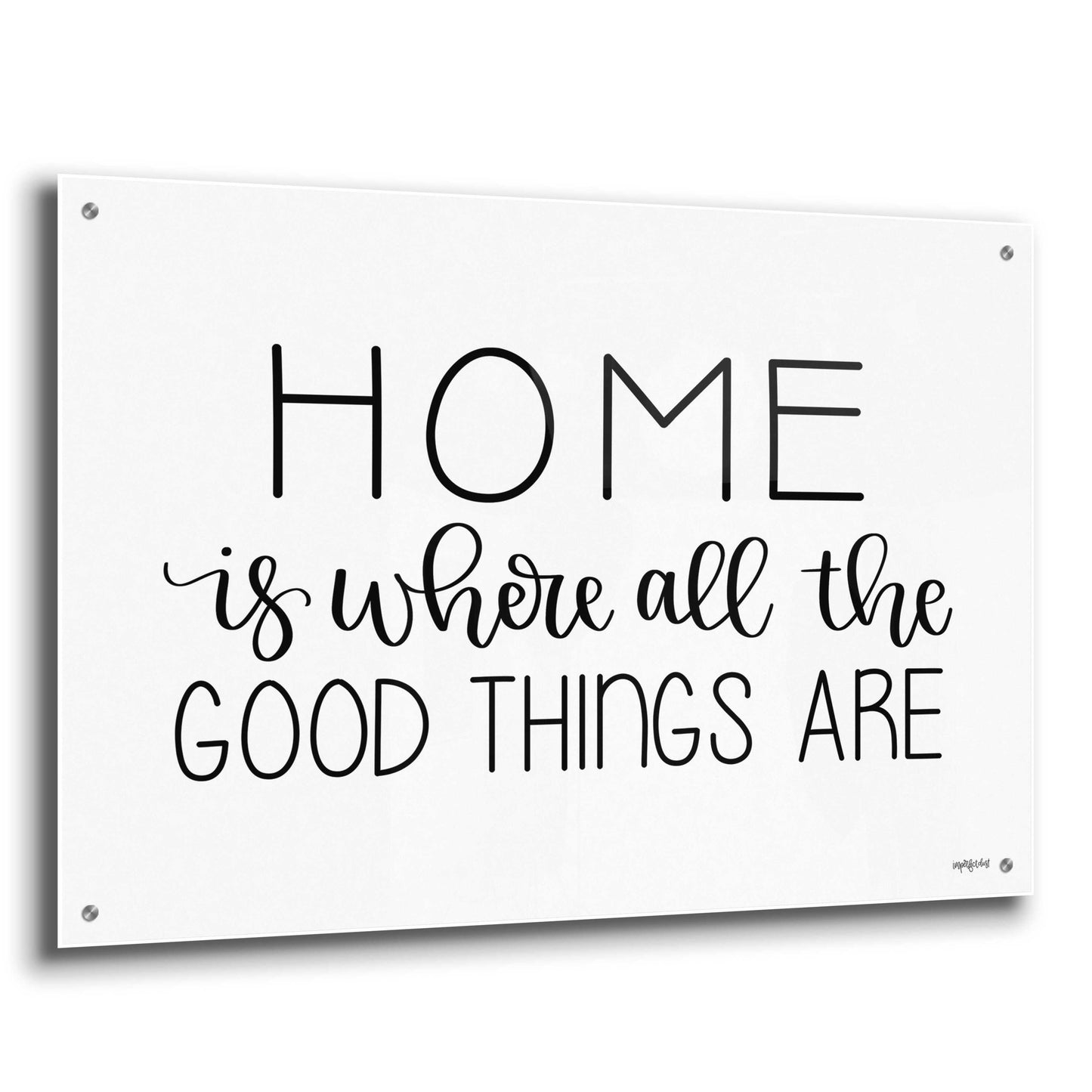 Epic Art 'Where The Good Things Are' by Imperfect Dust, Acrylic Glass Wall Art,36x24