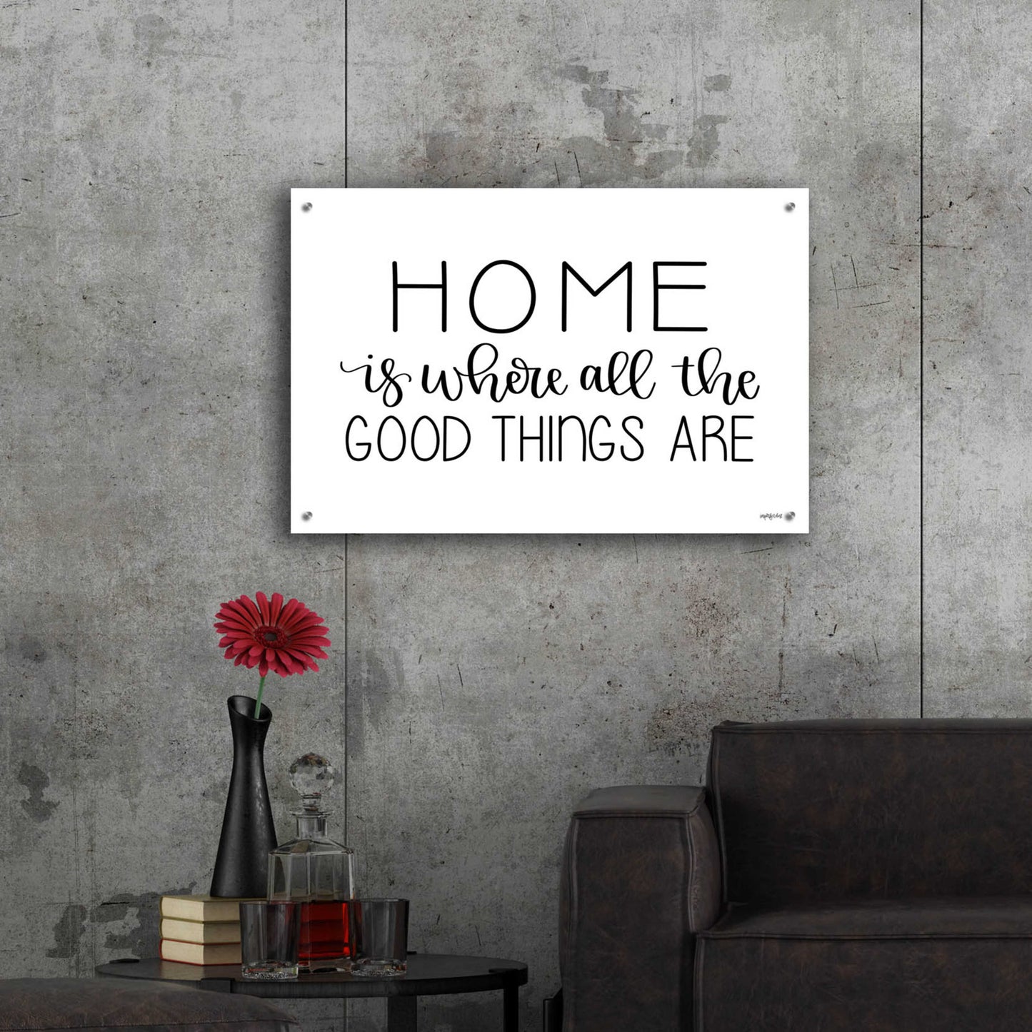 Epic Art 'Where The Good Things Are' by Imperfect Dust, Acrylic Glass Wall Art,36x24