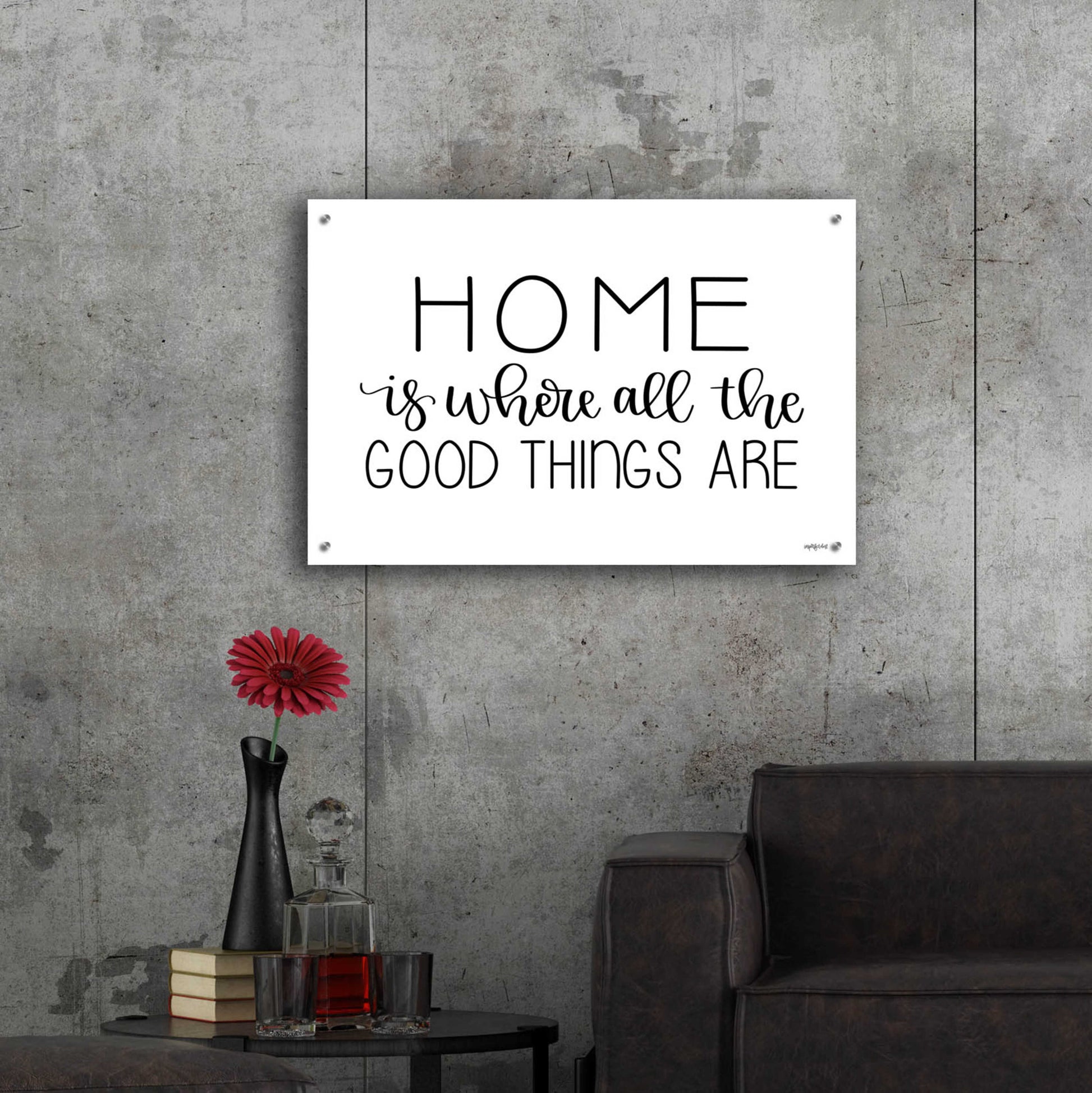 Epic Art 'Where The Good Things Are' by Imperfect Dust, Acrylic Glass Wall Art,36x24