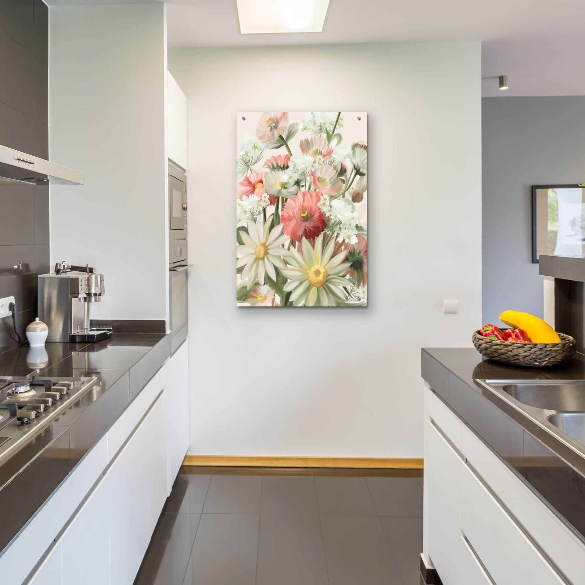 Epic Art 'Summer Wildflowers' by House Fenway, Acrylic Glass Wall Art,24x36