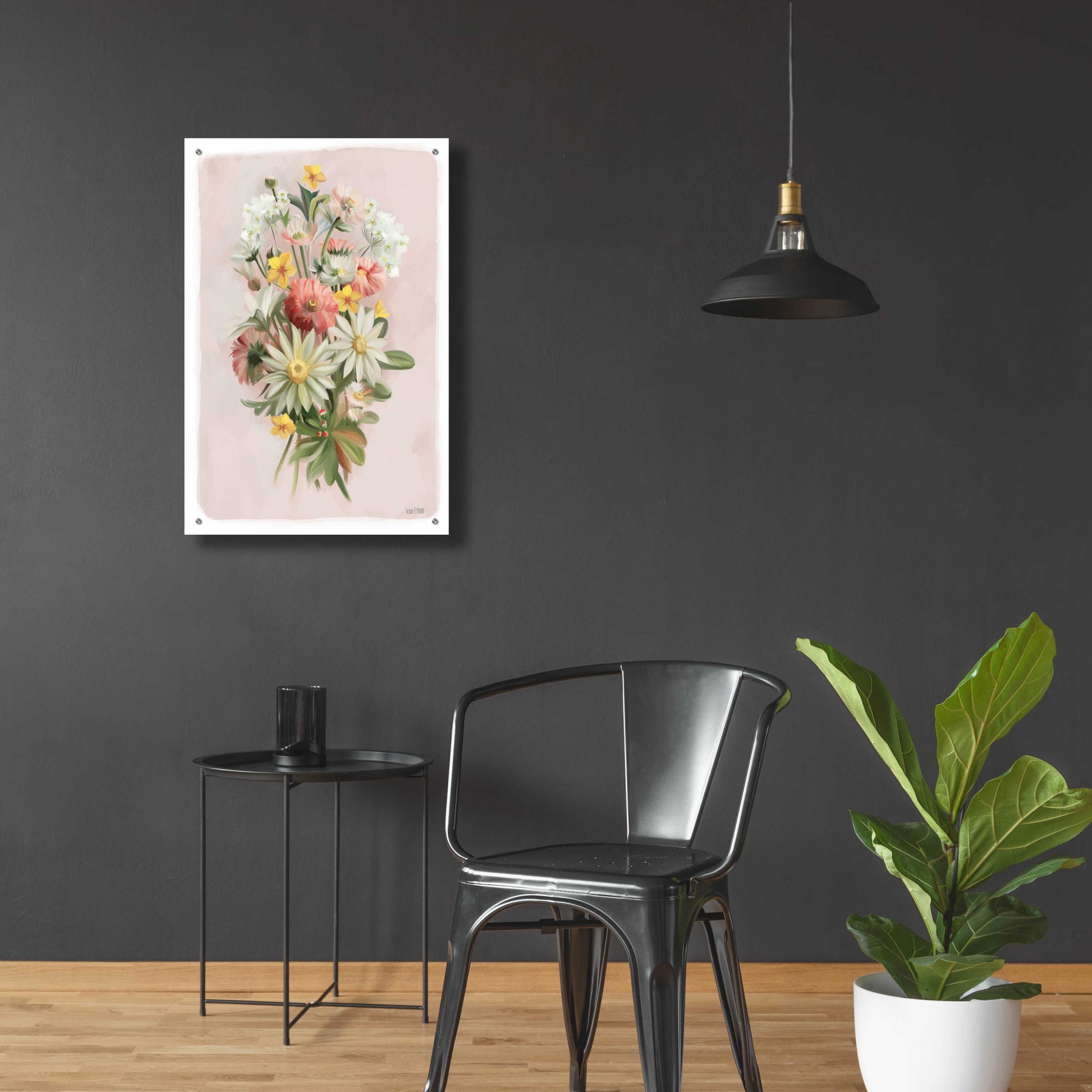 Epic Art 'Summer Wildflower Bouquet' by House Fenway, Acrylic Glass Wall Art,24x36