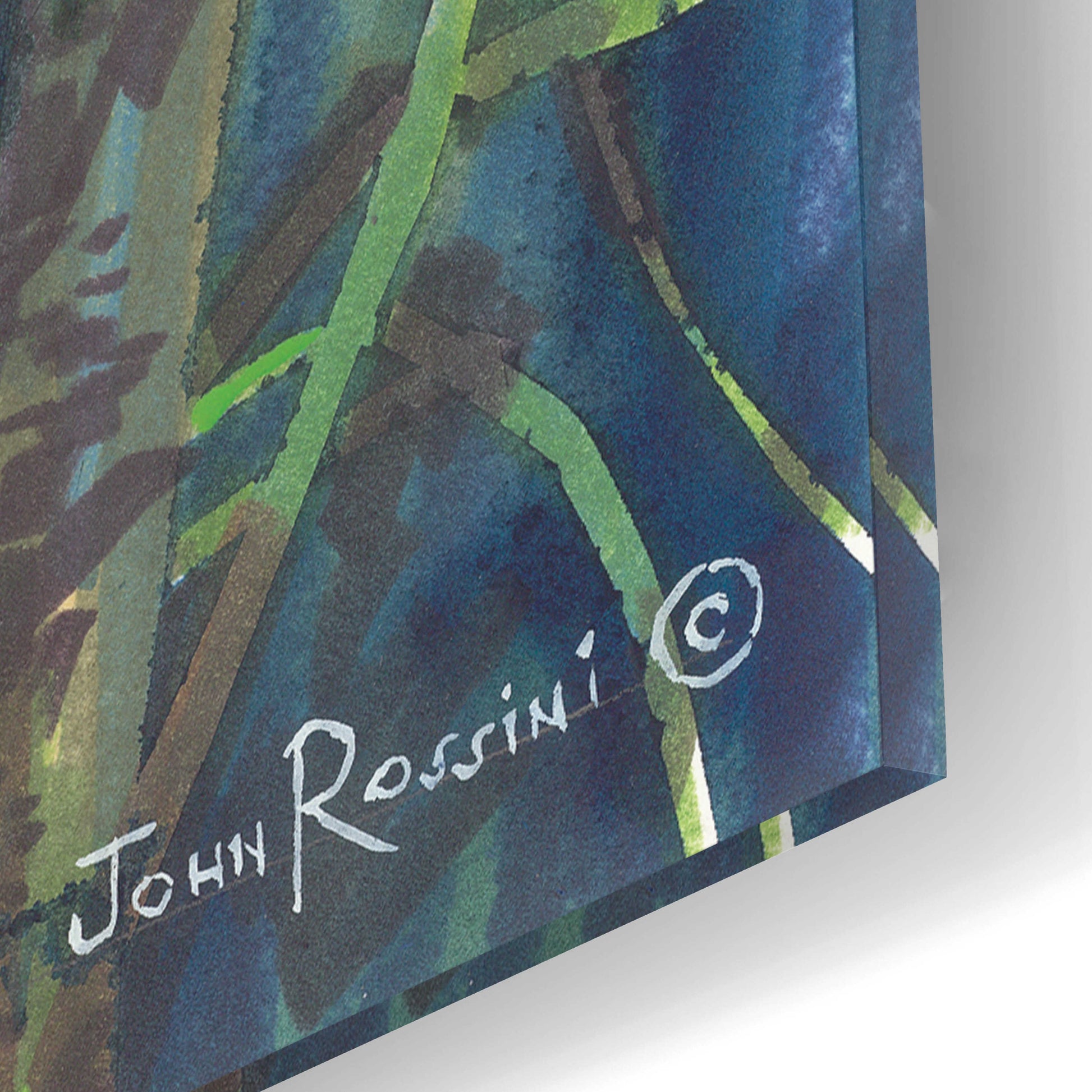 Epic Art 'His Stoic Patience' by John Rossini, Acrylic Glass Wall Art,12x16