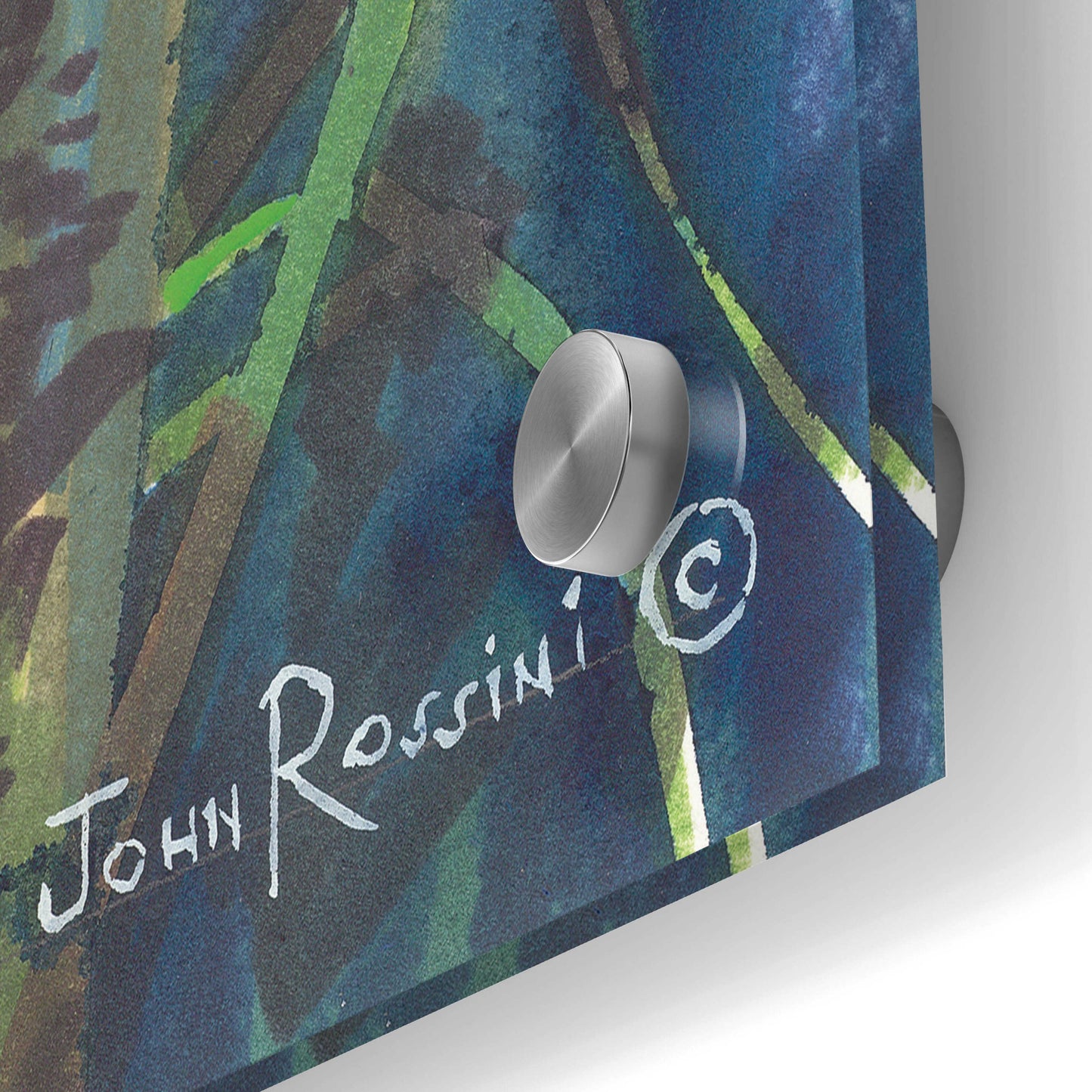 Epic Art 'His Stoic Patience' by John Rossini, Acrylic Glass Wall Art,24x36