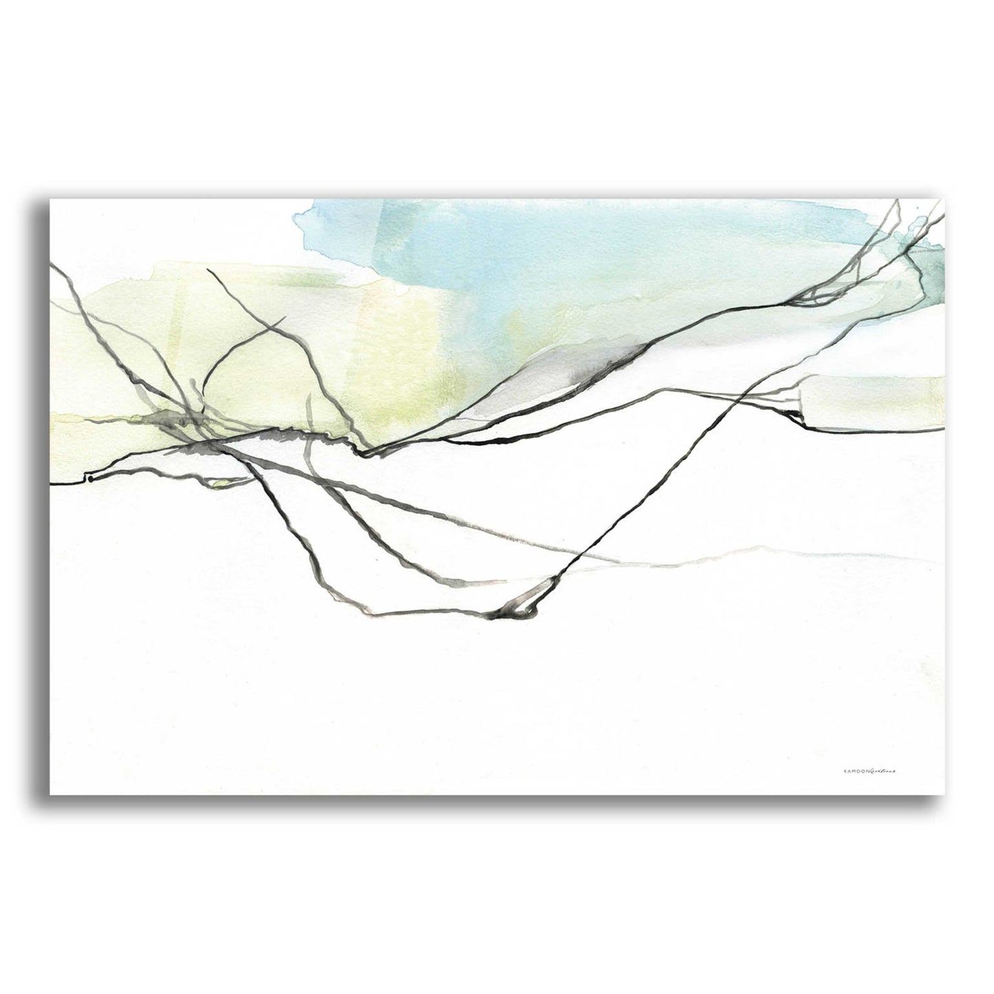 Epic Art 'Lazy Hammock' by Kamdon Kreations, Acrylic Glass Wall Art,24x16