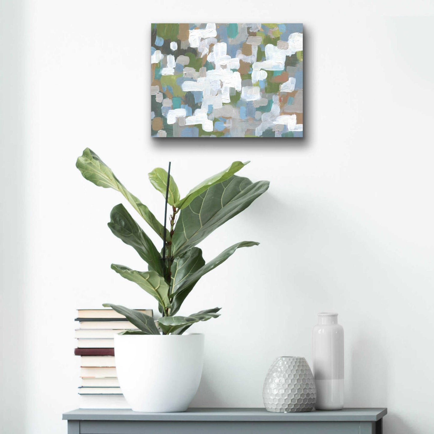 Epic Art 'Garden Lattice' by Kamdon Kreations, Acrylic Glass Wall Art,16x12