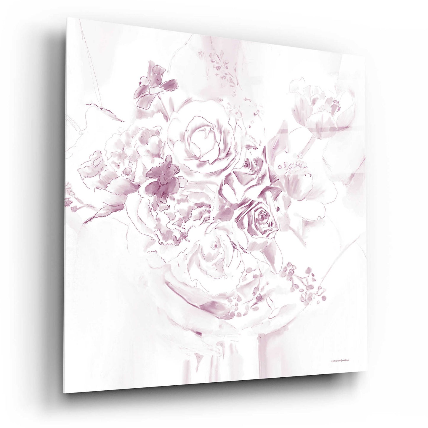 Epic Art 'I Do' by Kamdon Kreations, Acrylic Glass Wall Art,12x12