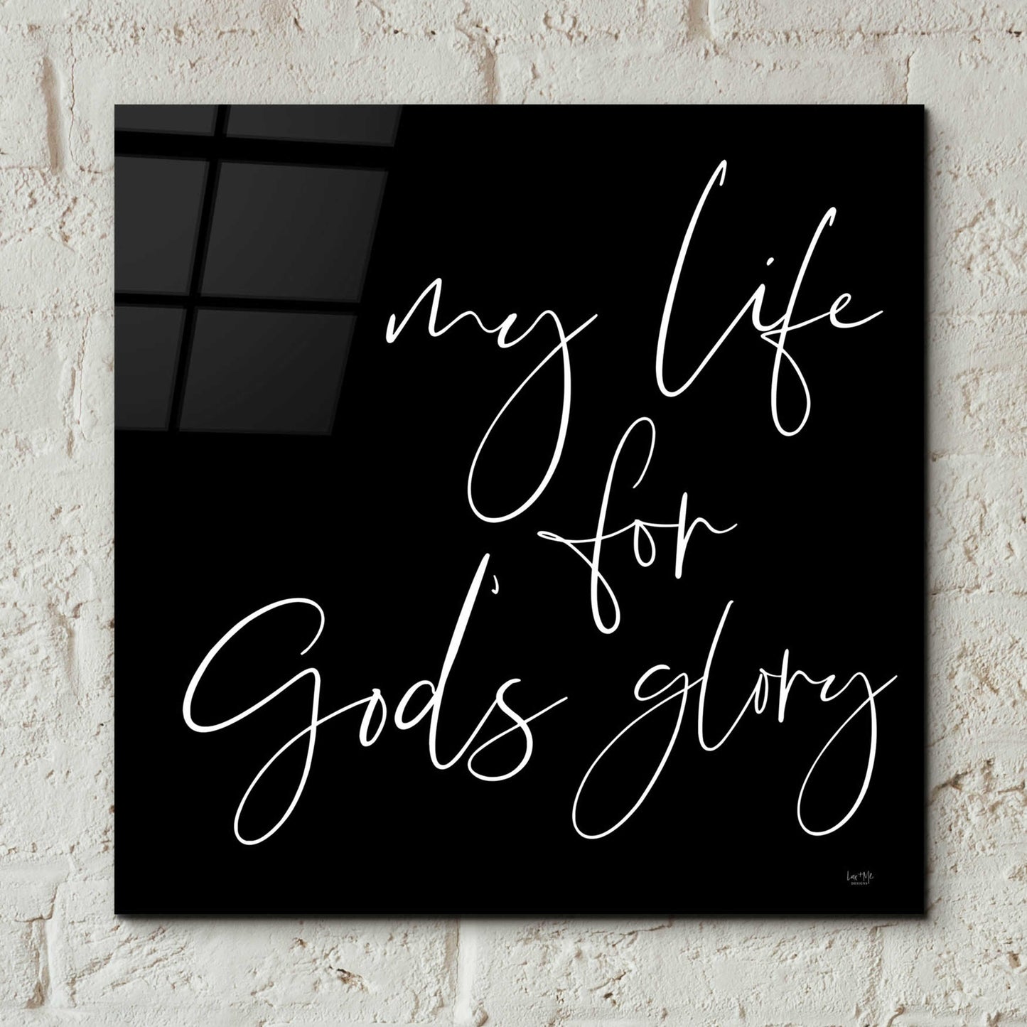 Epic Art 'God's Glory' by Lux + Me Designs, Acrylic Glass Wall Art,12x12