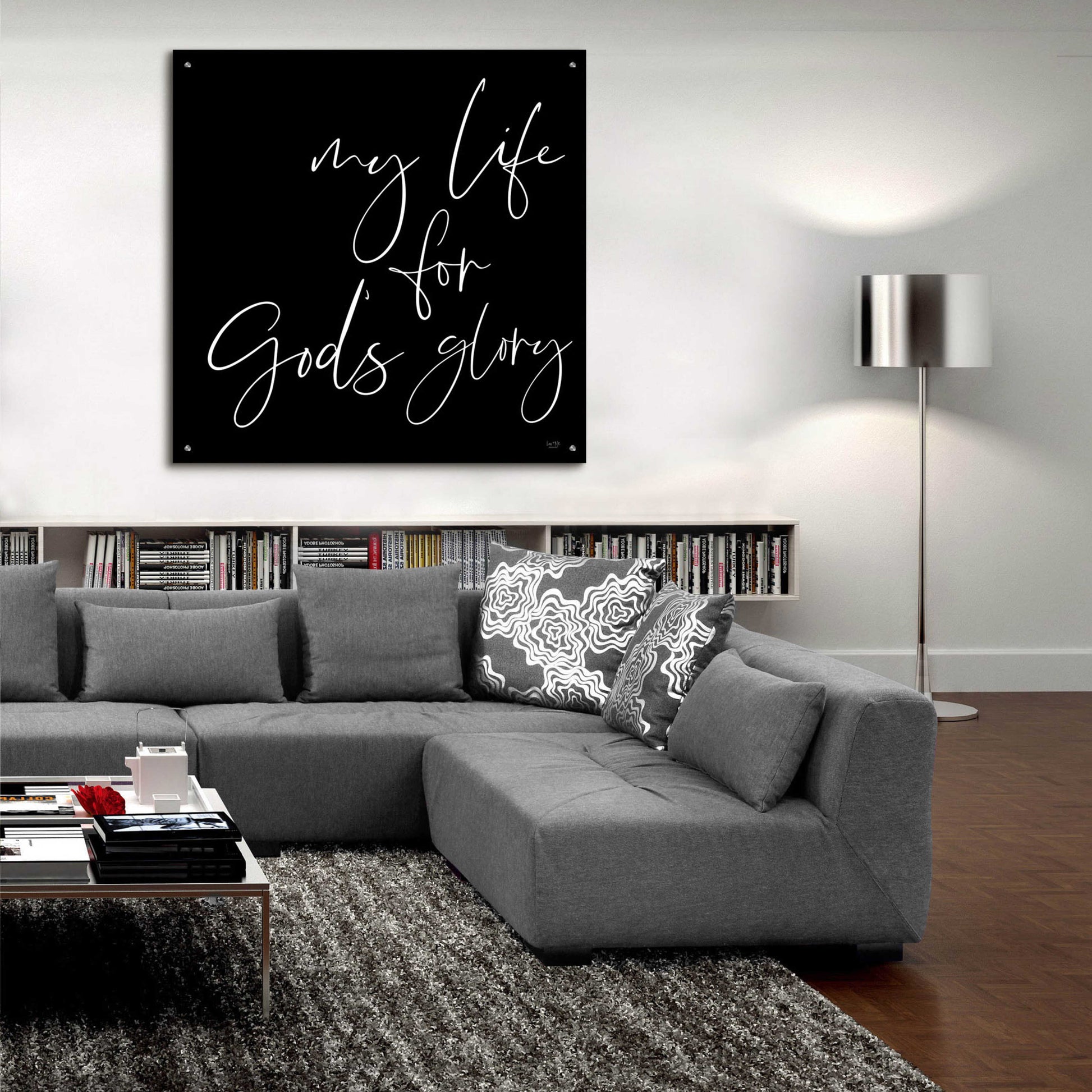 Epic Art 'God's Glory' by Lux + Me Designs, Acrylic Glass Wall Art,36x36