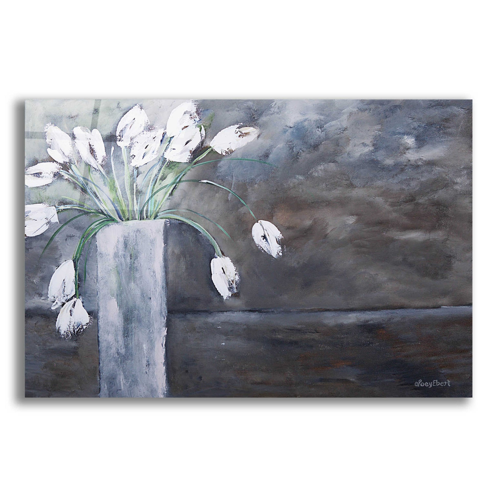 Epic Art 'Dreamy Tulips' by Roey Ebert, Acrylic Glass Wall Art,24x16