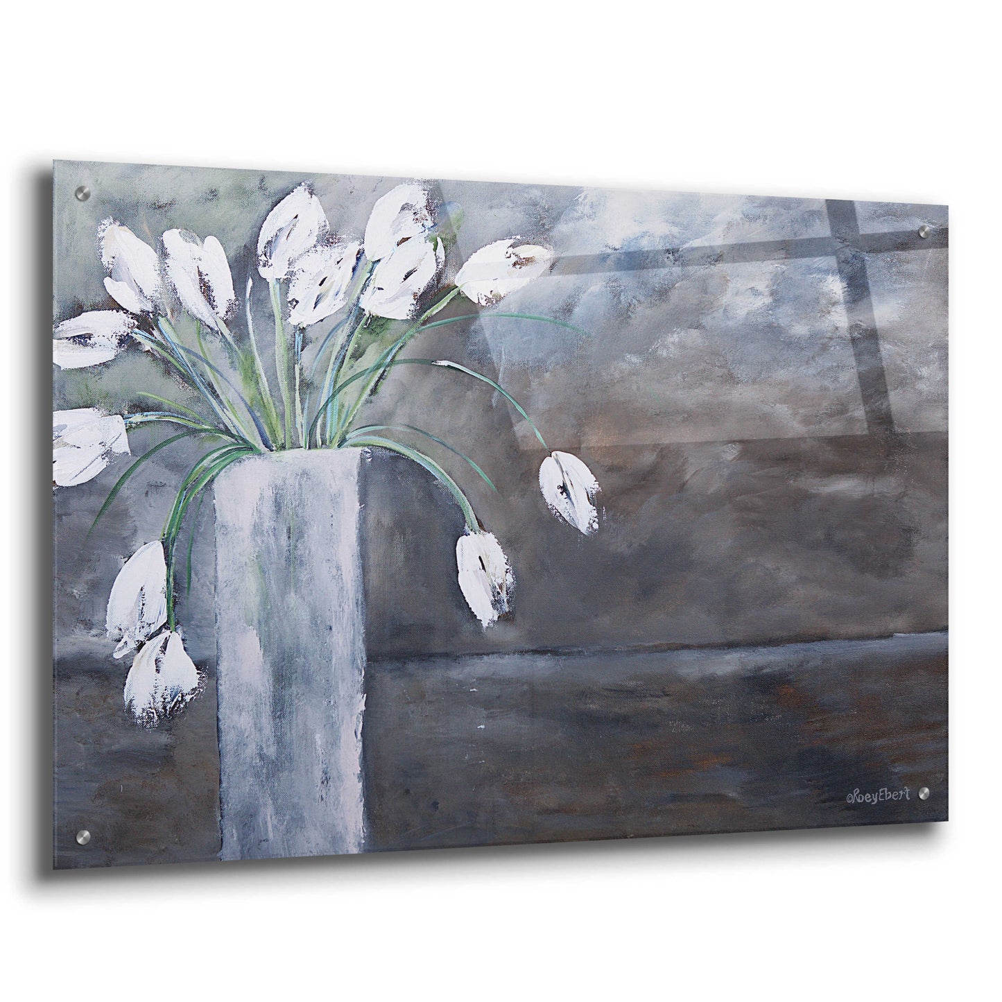 Epic Art 'Dreamy Tulips' by Roey Ebert, Acrylic Glass Wall Art,36x24