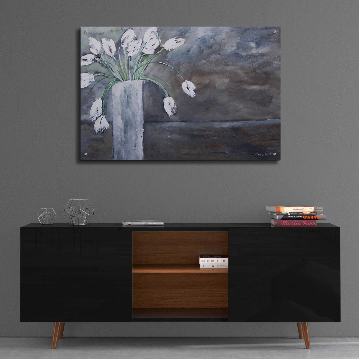 Epic Art 'Dreamy Tulips' by Roey Ebert, Acrylic Glass Wall Art,36x24