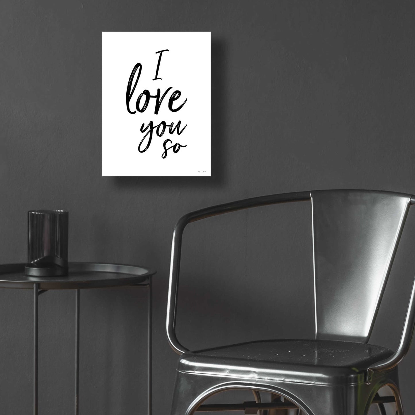 Epic Art 'I Love You So' by Susan Ball, Acrylic Glass Wall Art,12x16