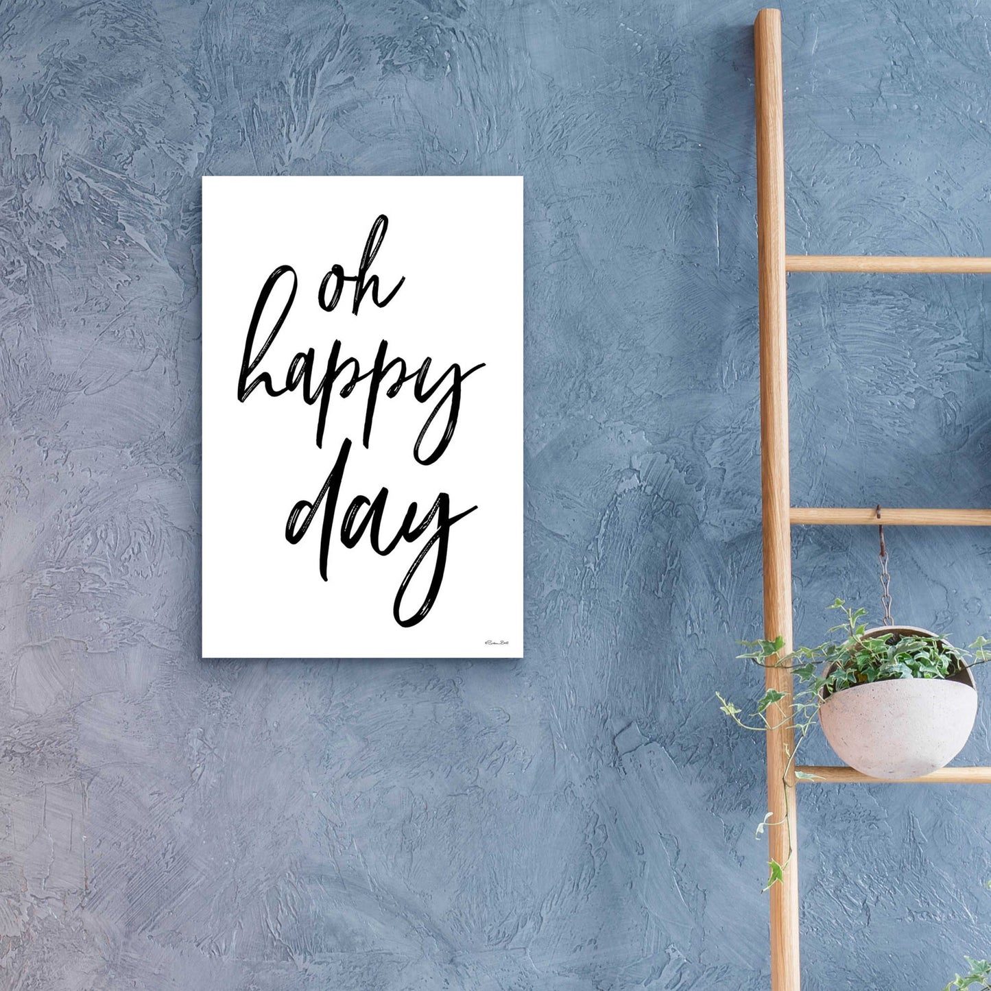 Epic Art 'Oh Happy Day' by Susan Ball, Acrylic Glass Wall Art,16x24